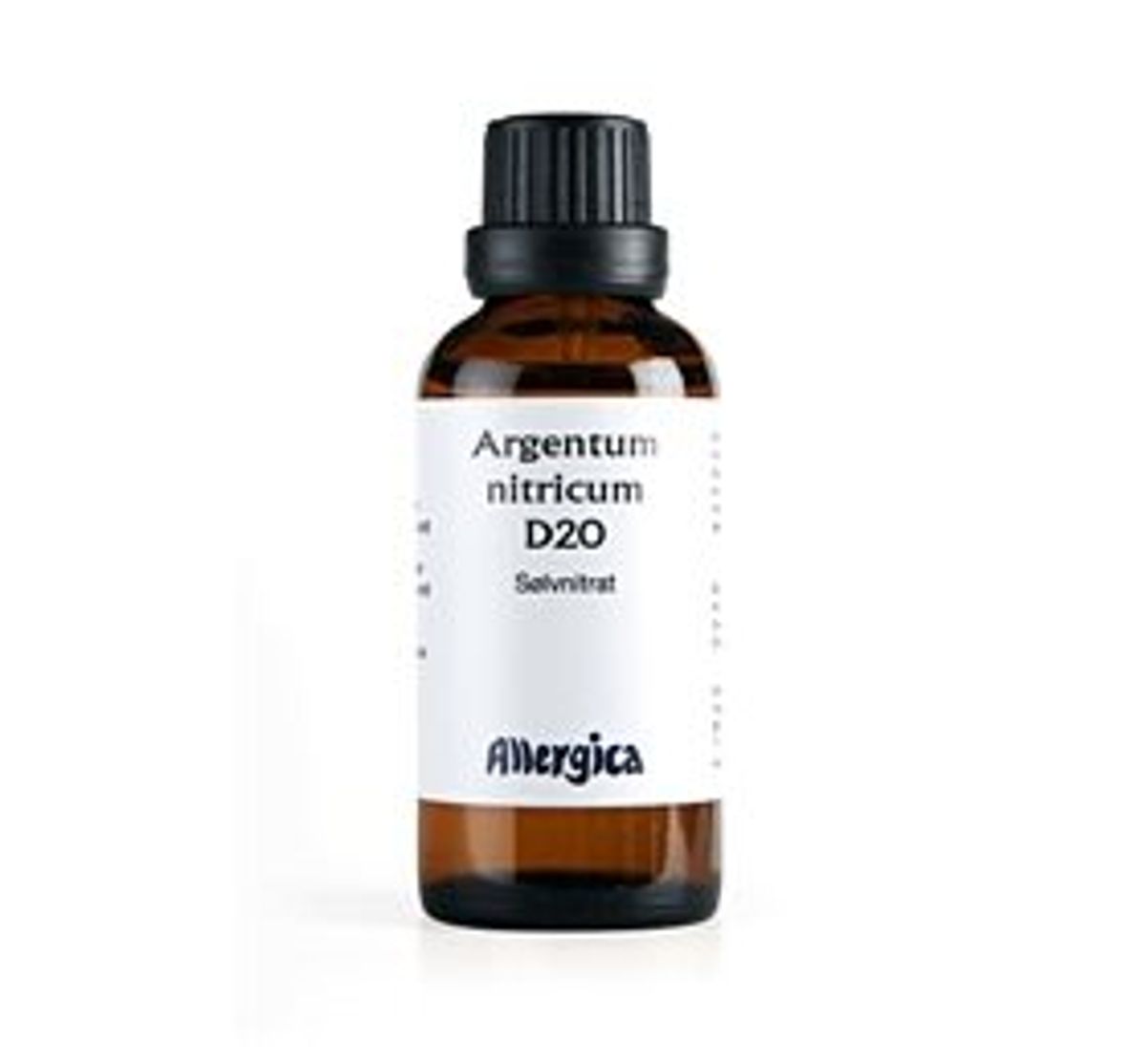 Allergica Argentum nitricum D20 &bull; 50ml.