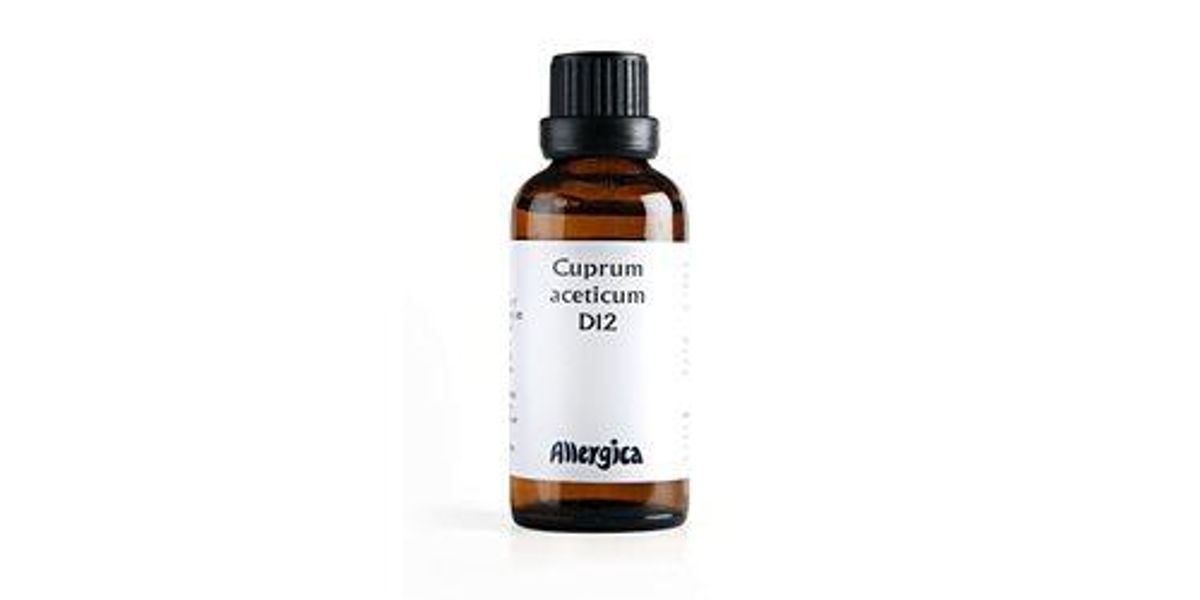 Allergica Cuprum aceticum D12, 50ml.