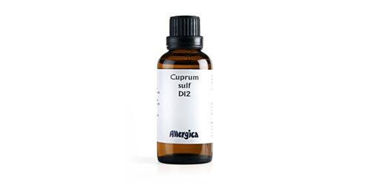 Allergica Cuprum sulf. D12, 50ml.