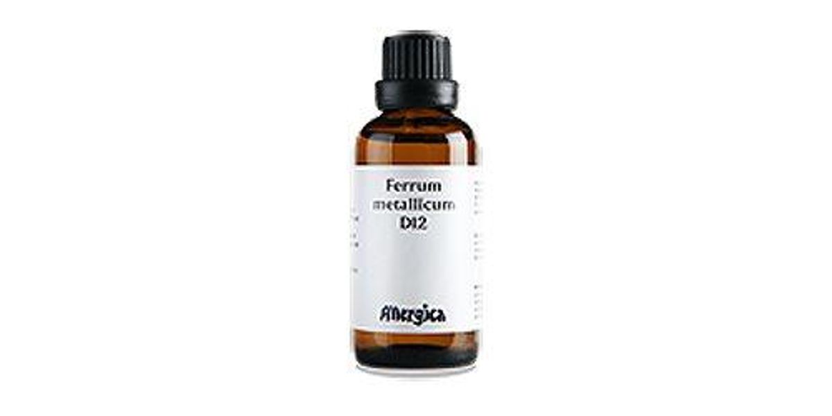 Allergica Ferrum met. D12, 50ml.