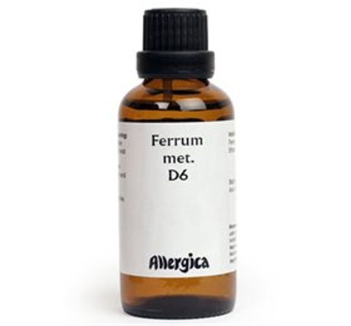 Allergica Ferrum met. D6 &bull; 50 ml.