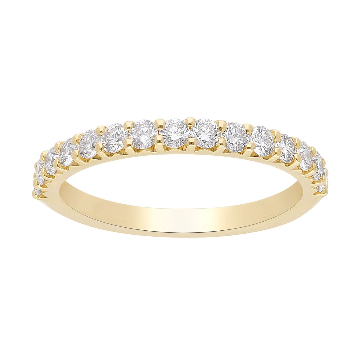 Alliancering i 14 kt. Guld eller hvidguld, 0.50 ct. Diamanter - 49