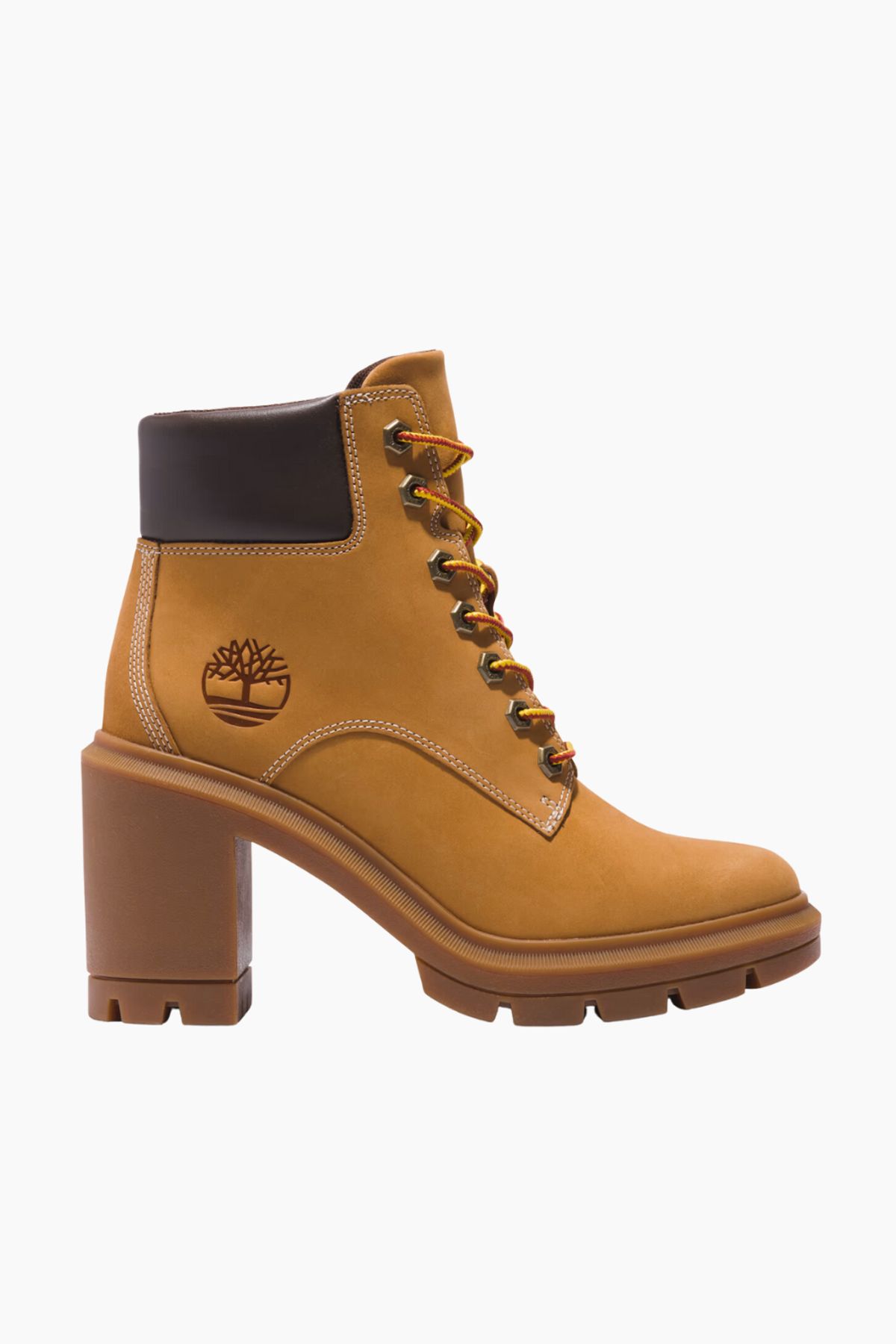 Allington Heights Mid Lace Up Boot - Wheat - Timberland - Brun 37