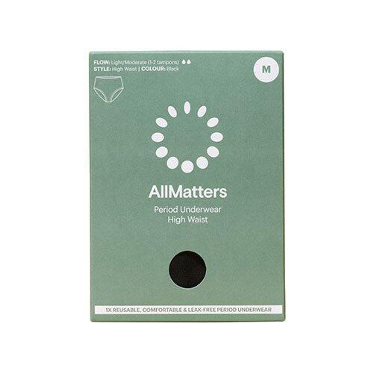 AllMatters High Waist Underwear - M