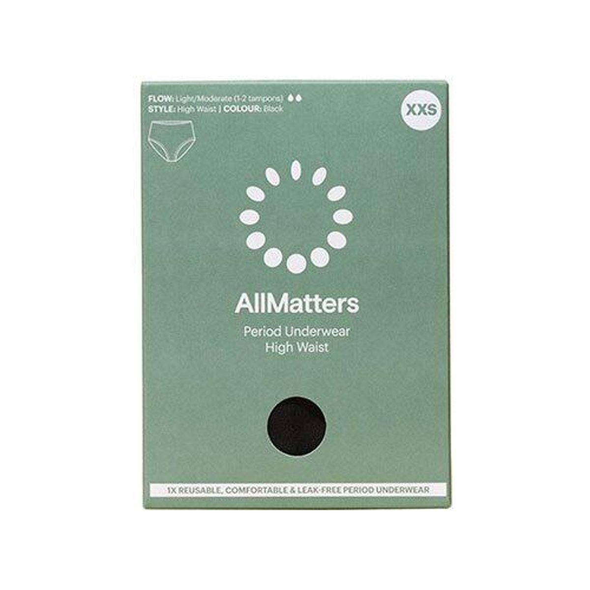 AllMatters High Waist Underwear - XXS