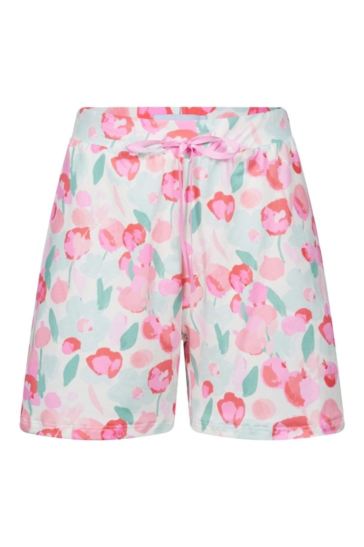 Alma Shorts Mint Pink Flower L/XL