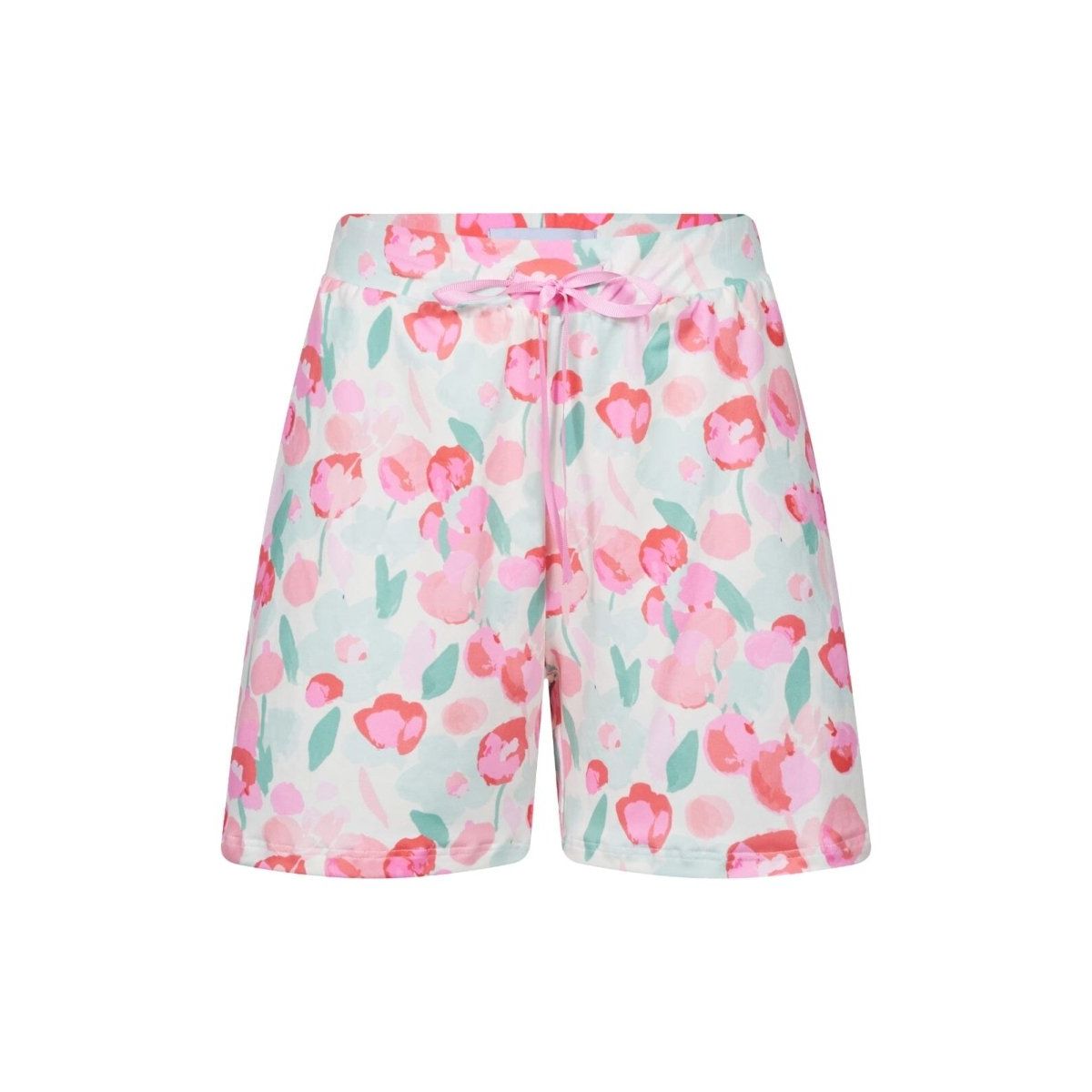 Alma Shorts Mint Pink Flower XL/XXL