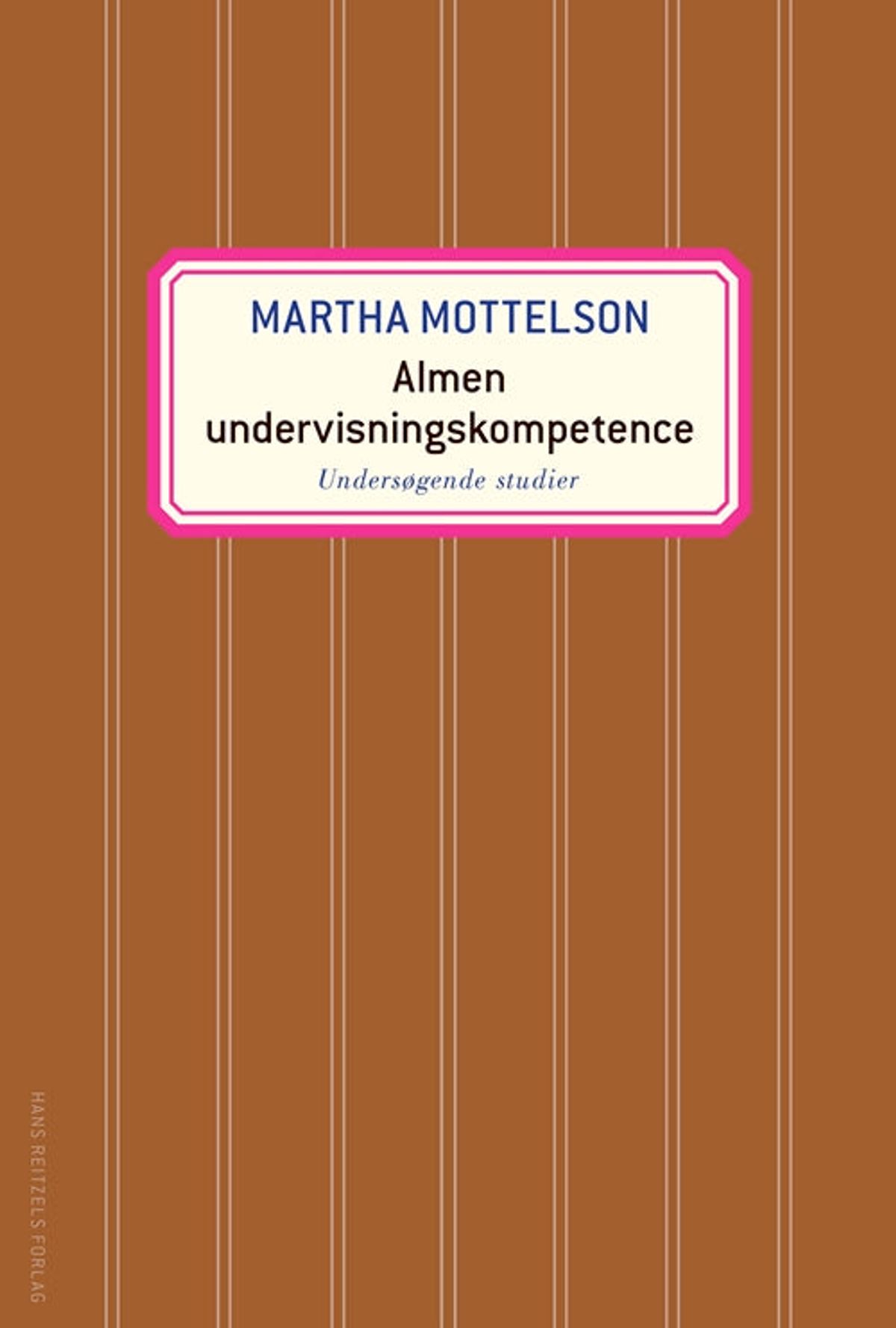 Almen undervisningskompetence