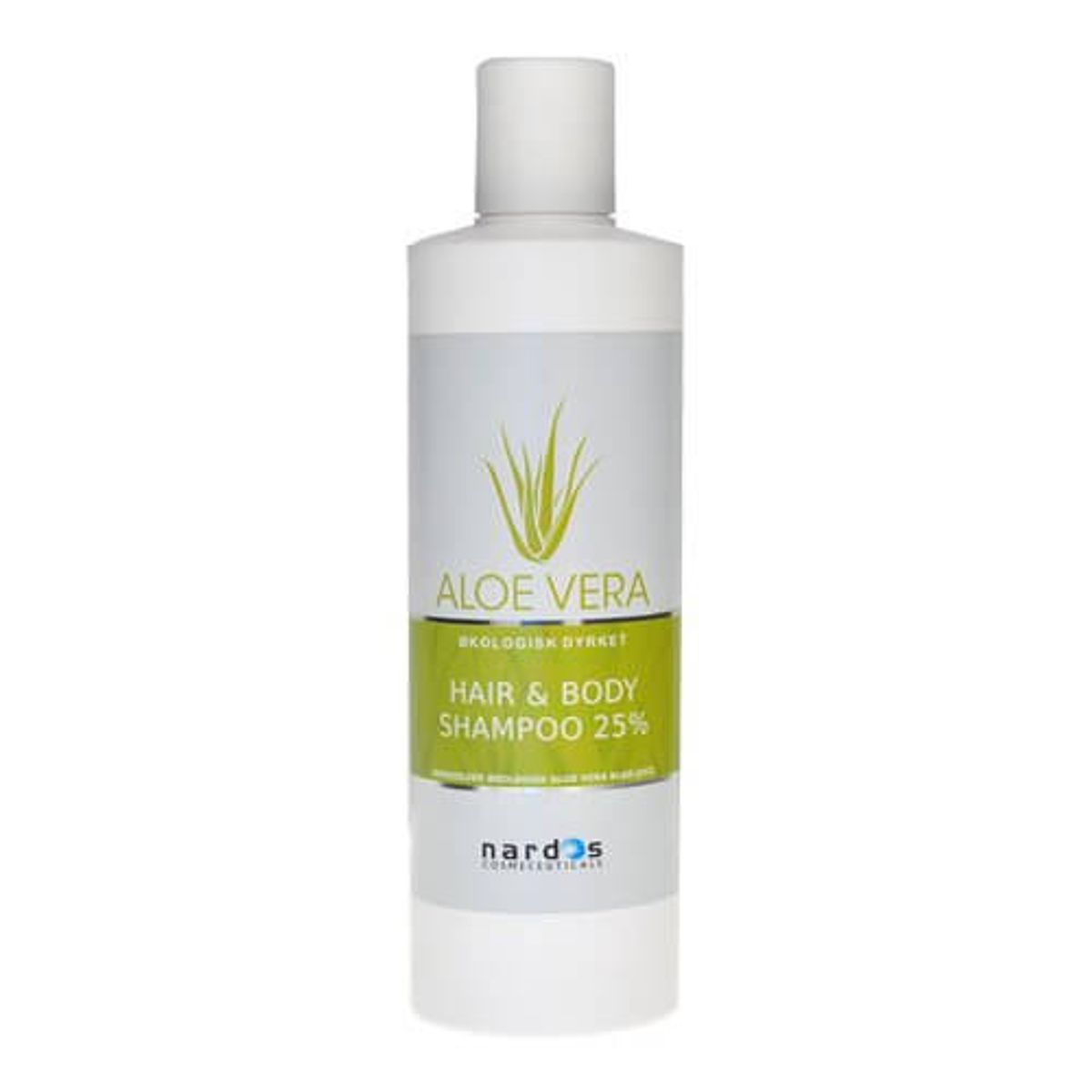 Aloe Vera hair & body shampoo 25% - 300 ml.