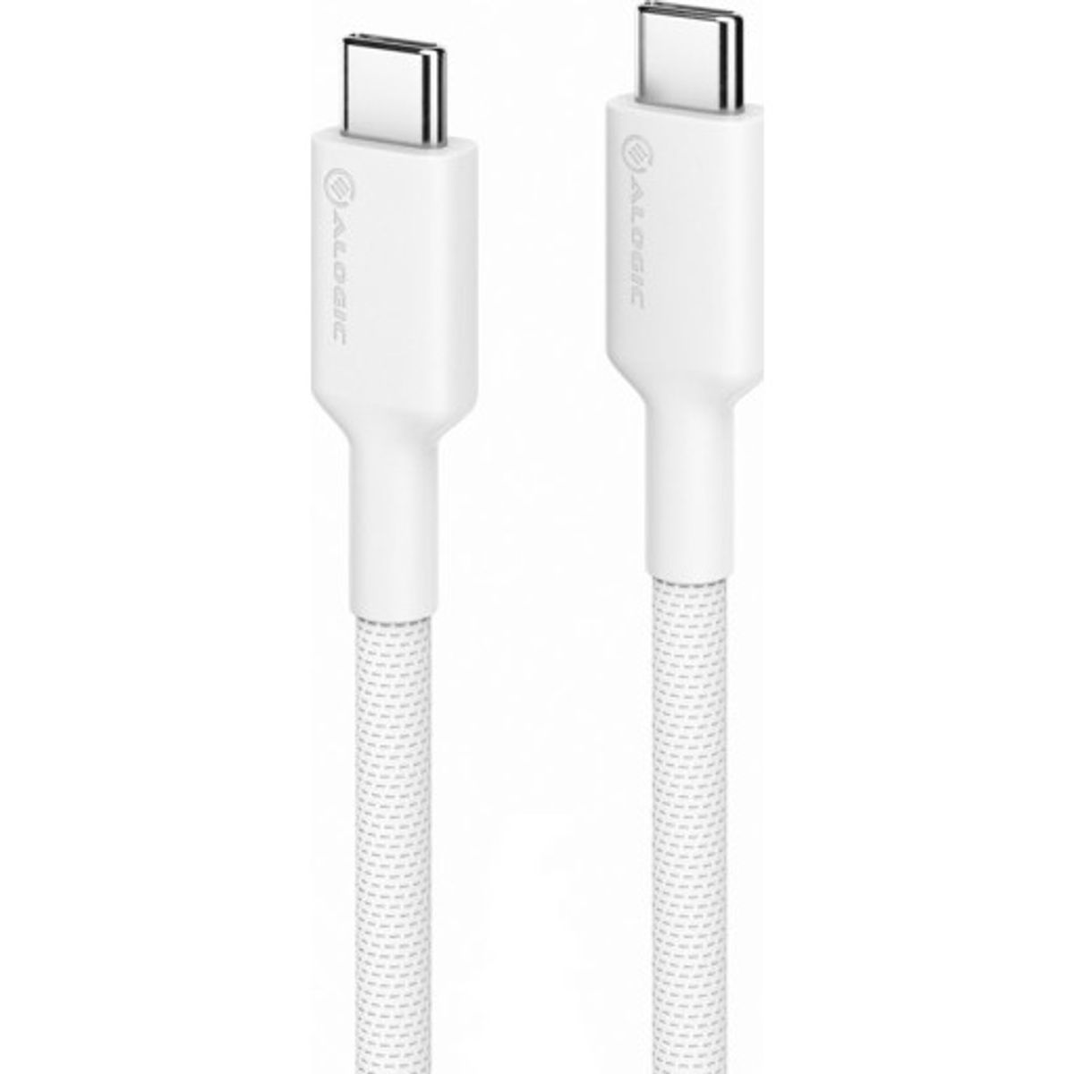 Alogic Elements PRO USB-C til USB-C-opladerkabel 5A 2M, hvid