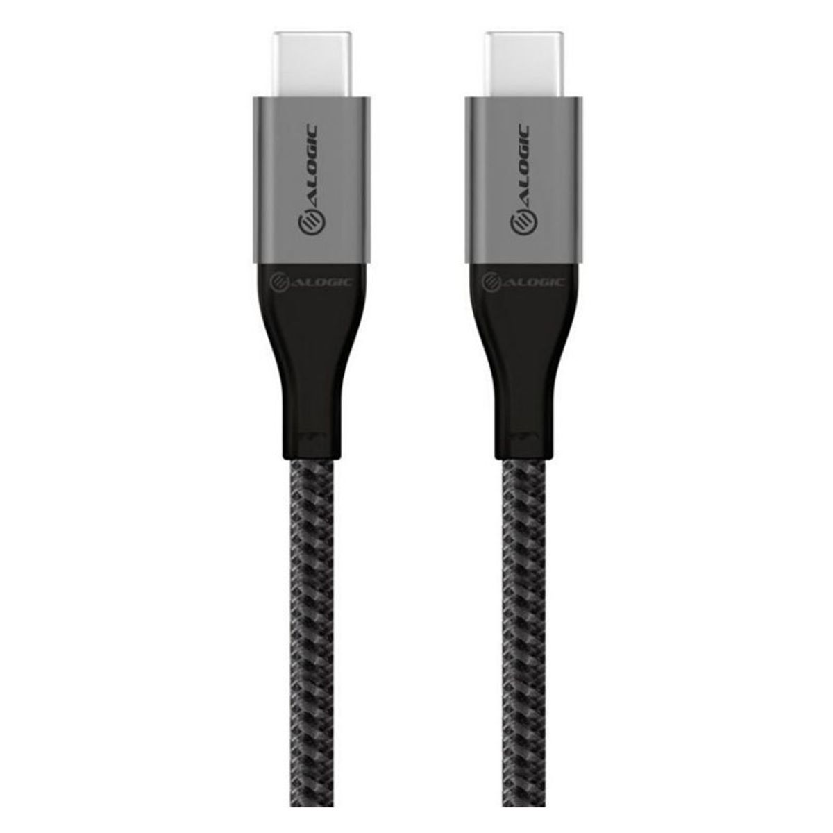 Alogic Ultra USB-C til USB-C 100W PD 3m kabel, Space Grey