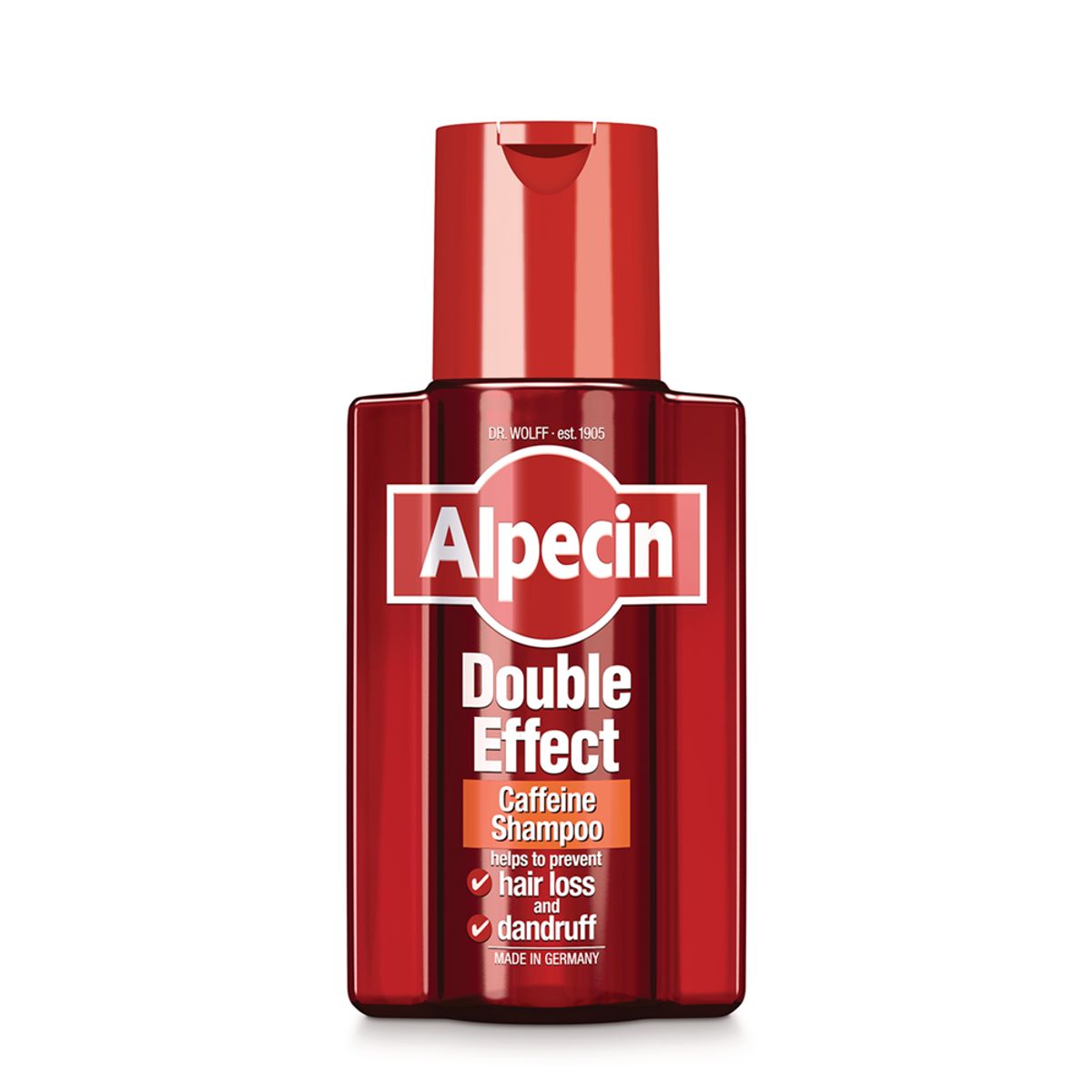 Alpecin Dobbelt Effekt Koffein Shampoo - Mod Hårtab (200 ml)