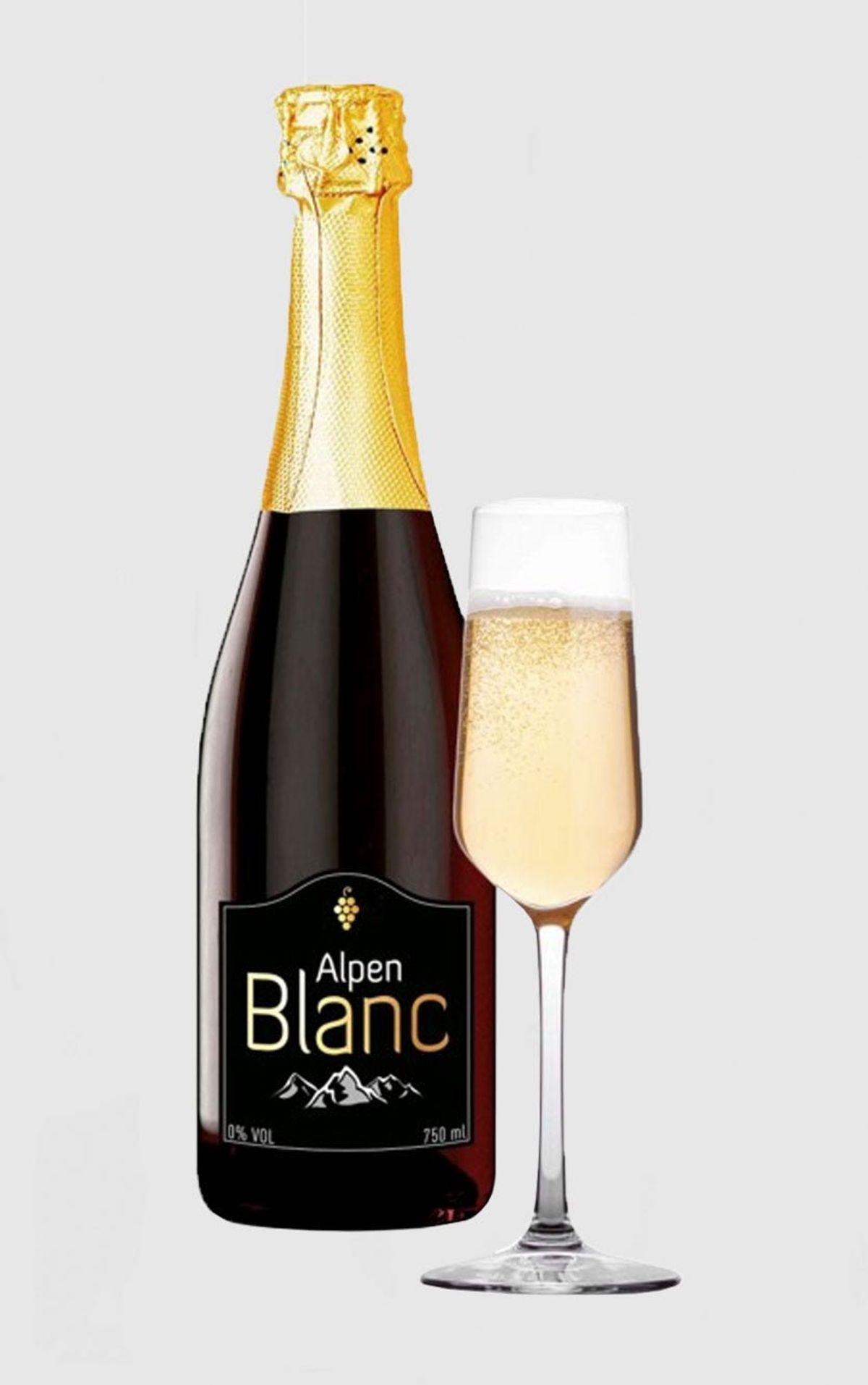 Alpen Blanc alkoholfri mousserende vin