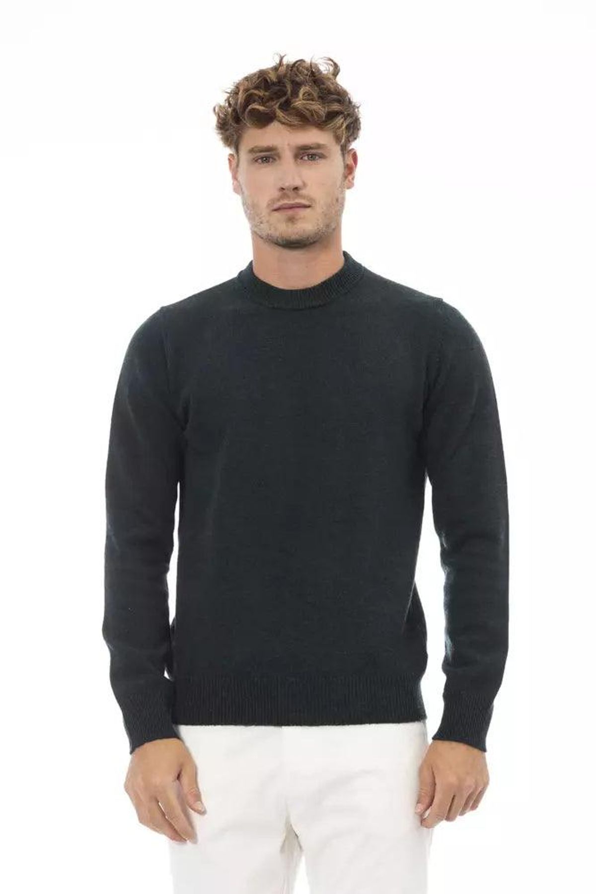 Alpha Studio Grøn Sweater