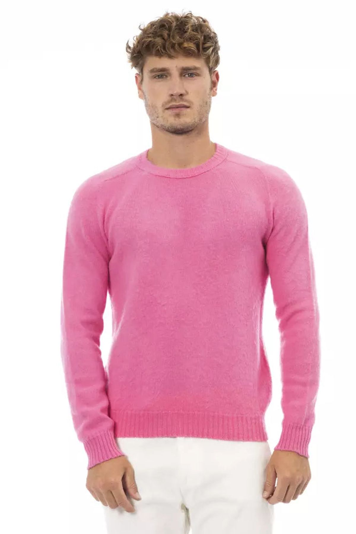 Alpha Studio Pink Sweater