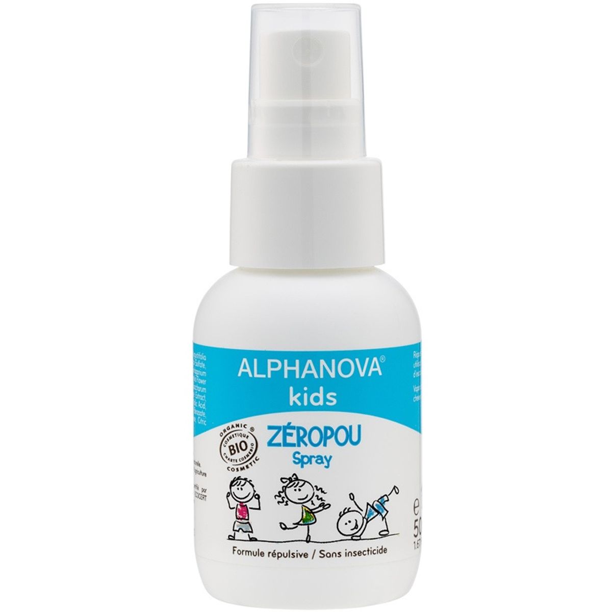 Alphanova Kids Zeropou Spray Zero Lice 50 ml