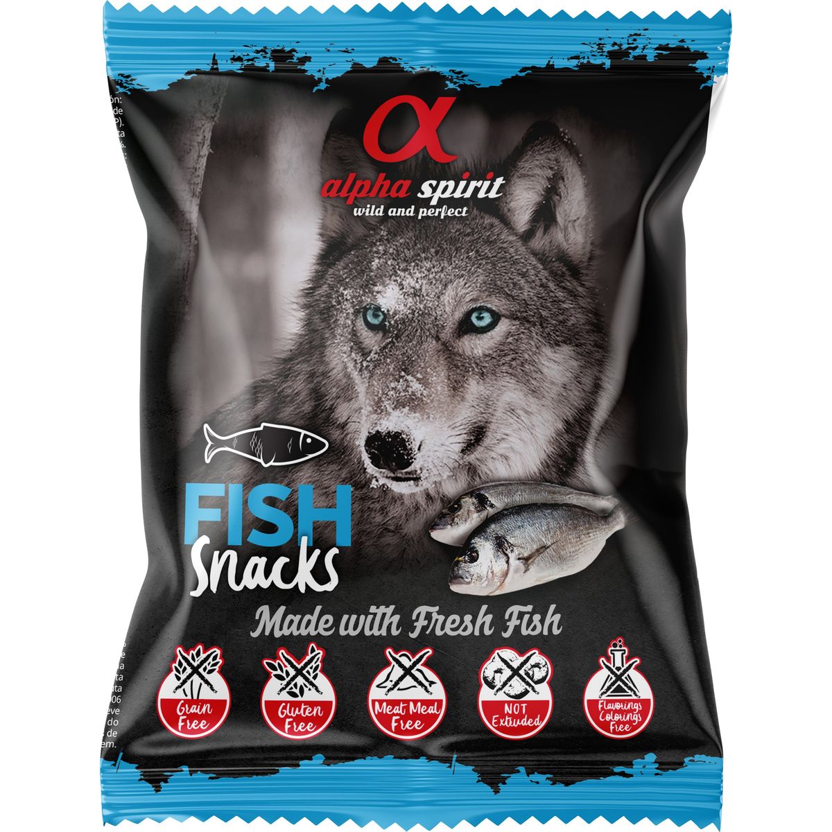 AlphaSpirit - Fiske snacks, 50 g