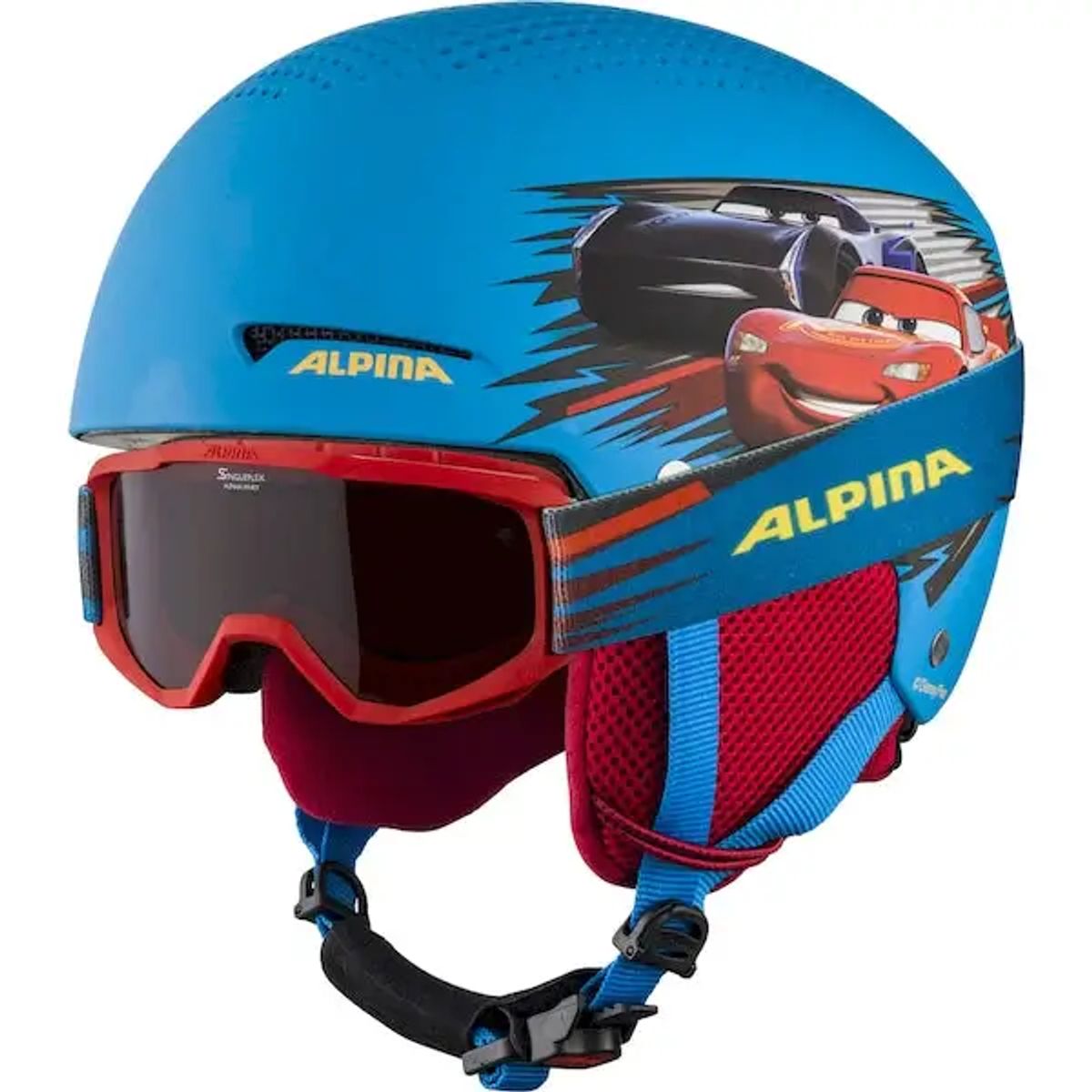 Alpina Zupo Disney Set Cars Skihjelm