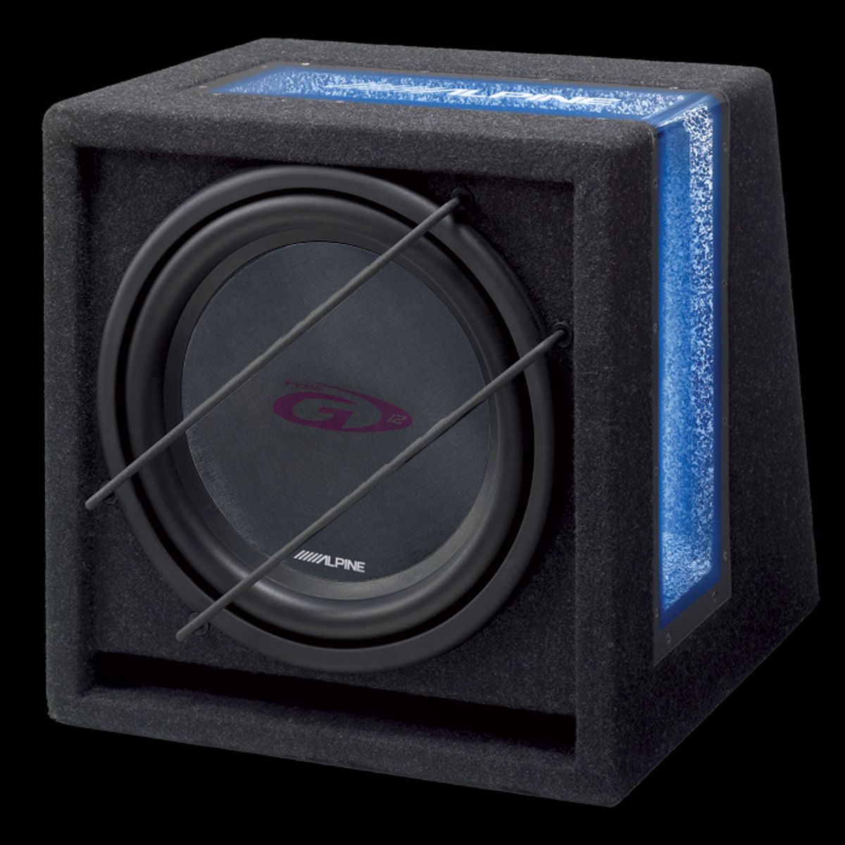 Alpine 10" subwoofer basreflekssystem - SBG-1044BR