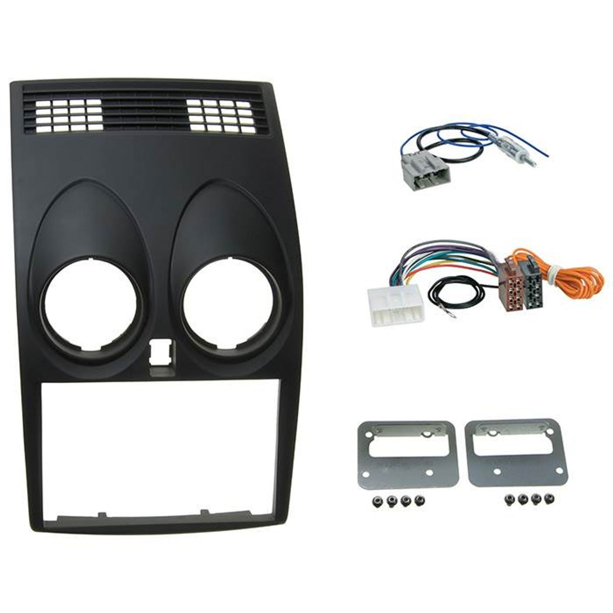 Alpine 2-DIN 8" Kit f. Nissan Qashqai 2