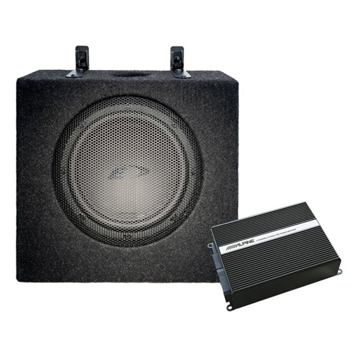 Alpine lydpakke - 6 kanal DSP forstærker og subwoofer til VW T6 / T6.1