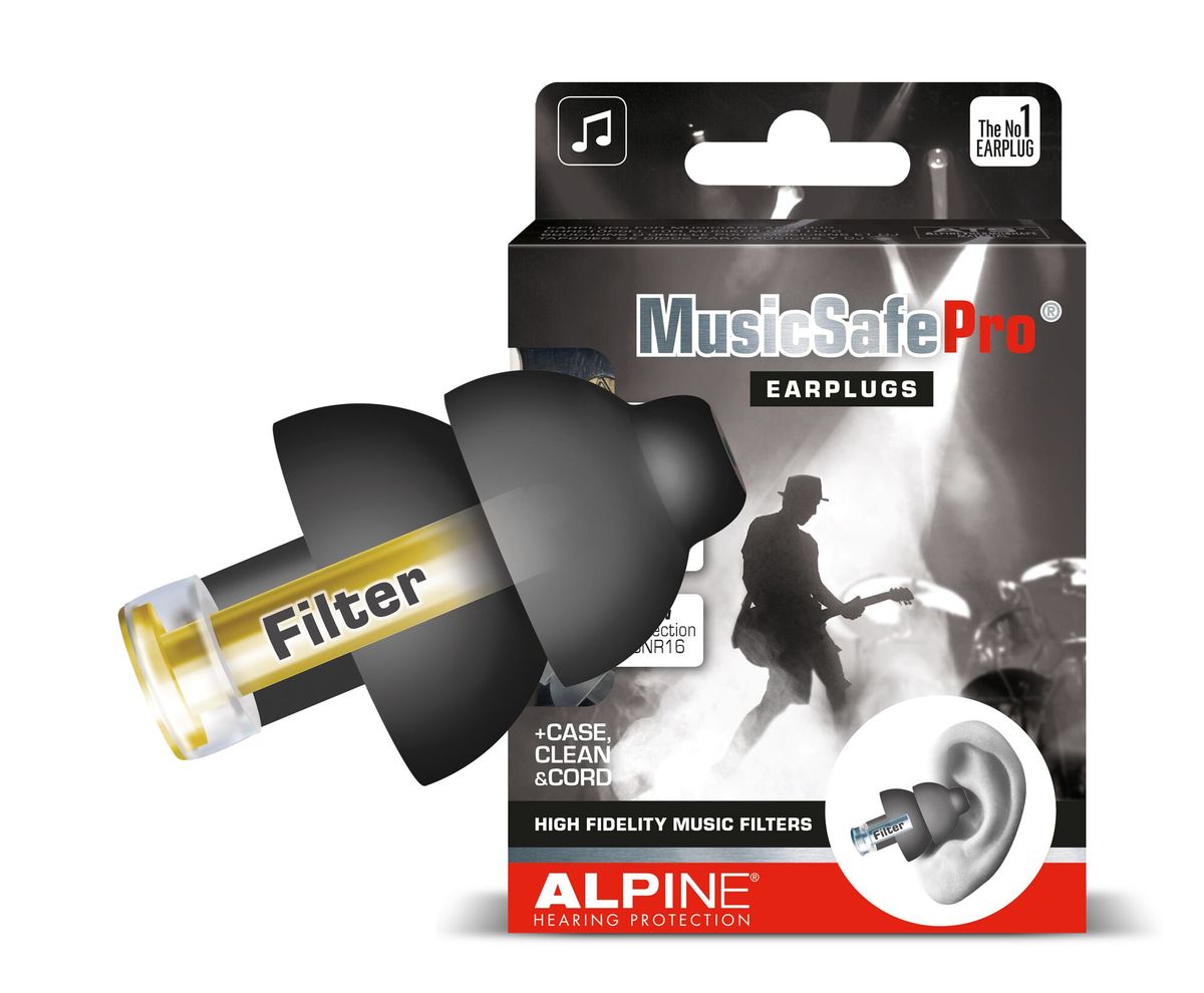 Alpine Musicsafe Pro Ørepropper - sort