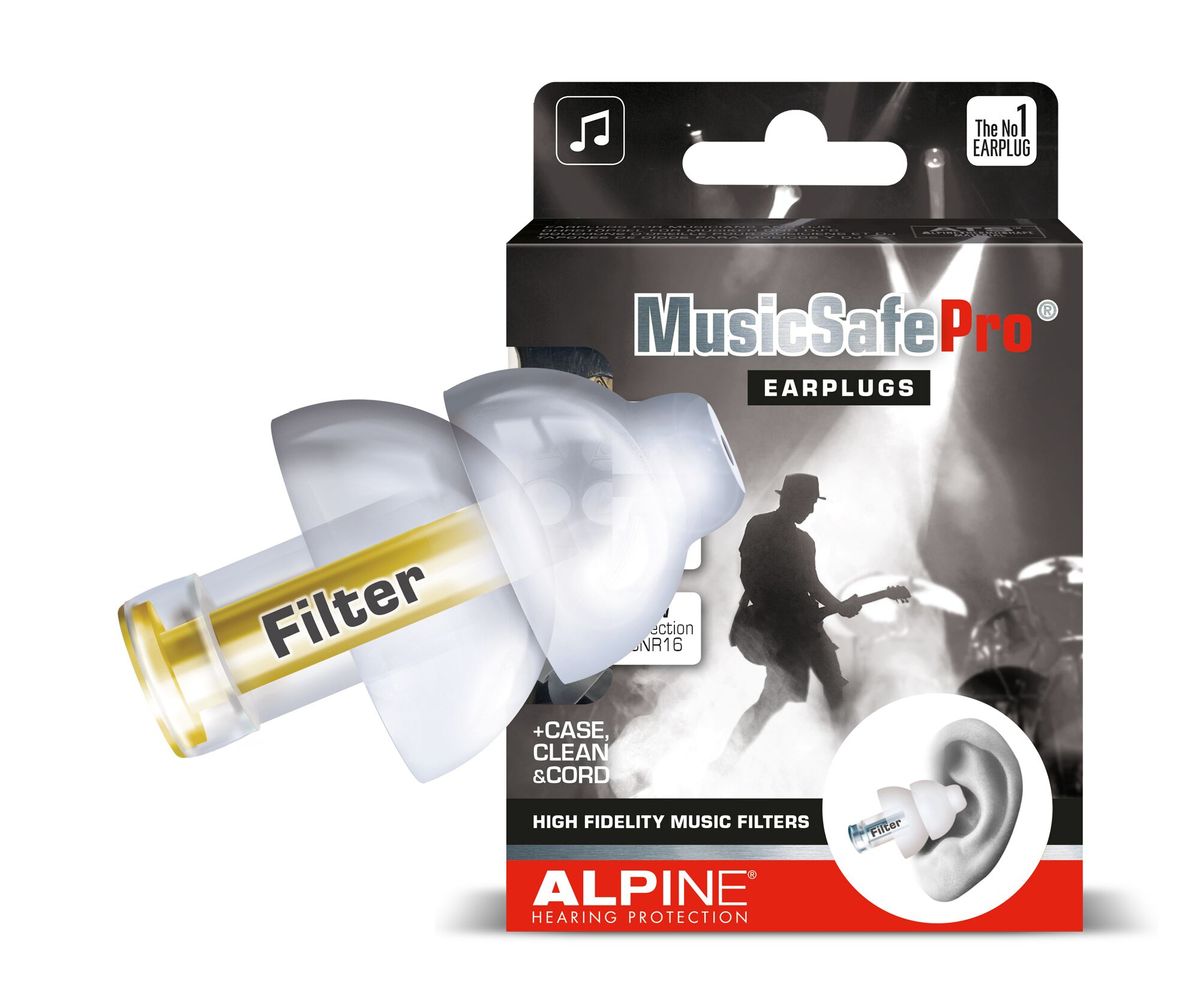 Alpine Musicsafe Pro Ørepropper - transparent