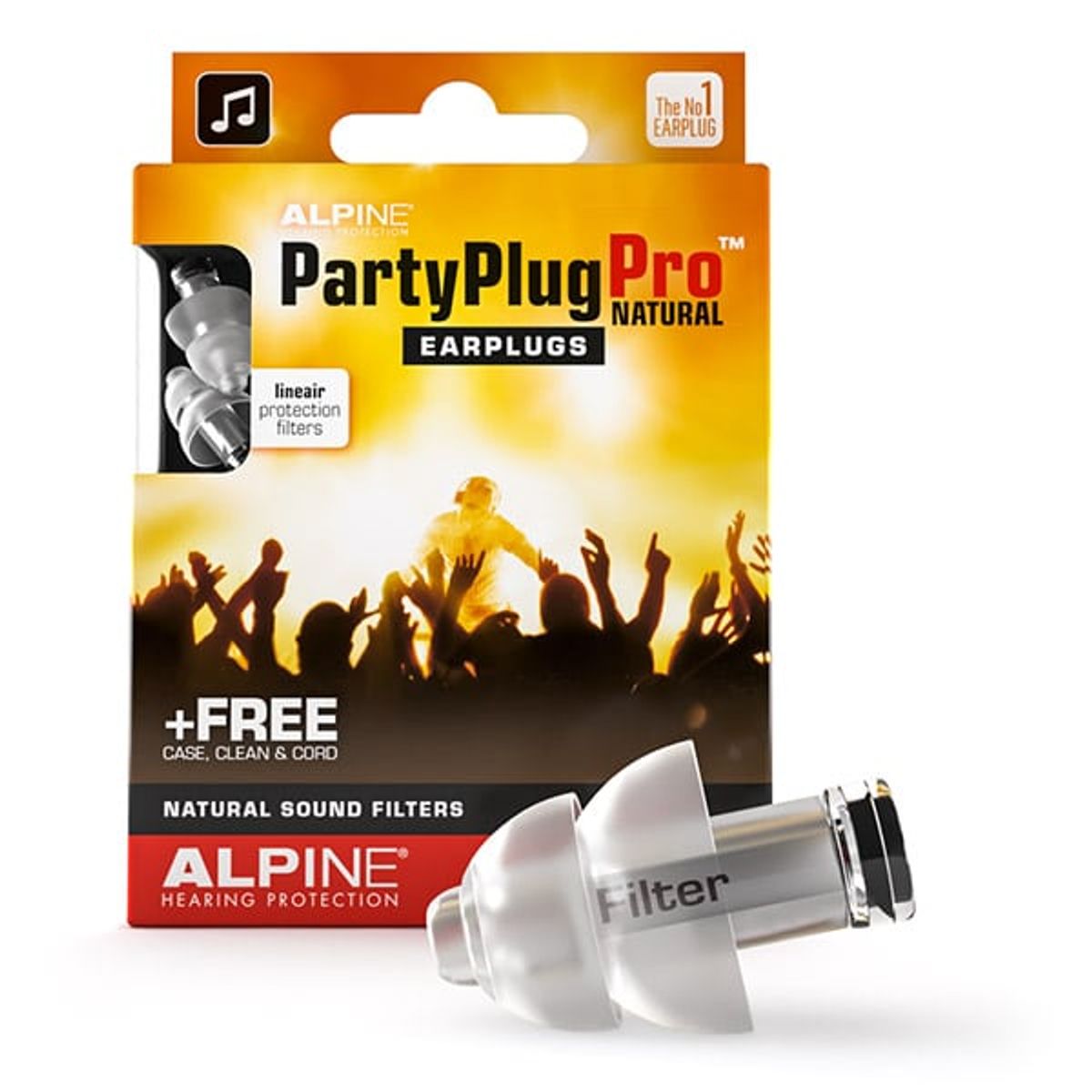 Alpine PartyPlug Pro Natural