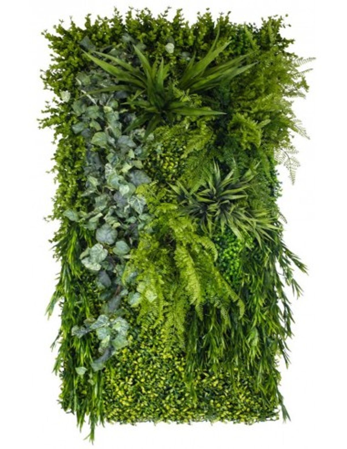 Alpine Plantevæg med kunstige planter 100 x 50 cm