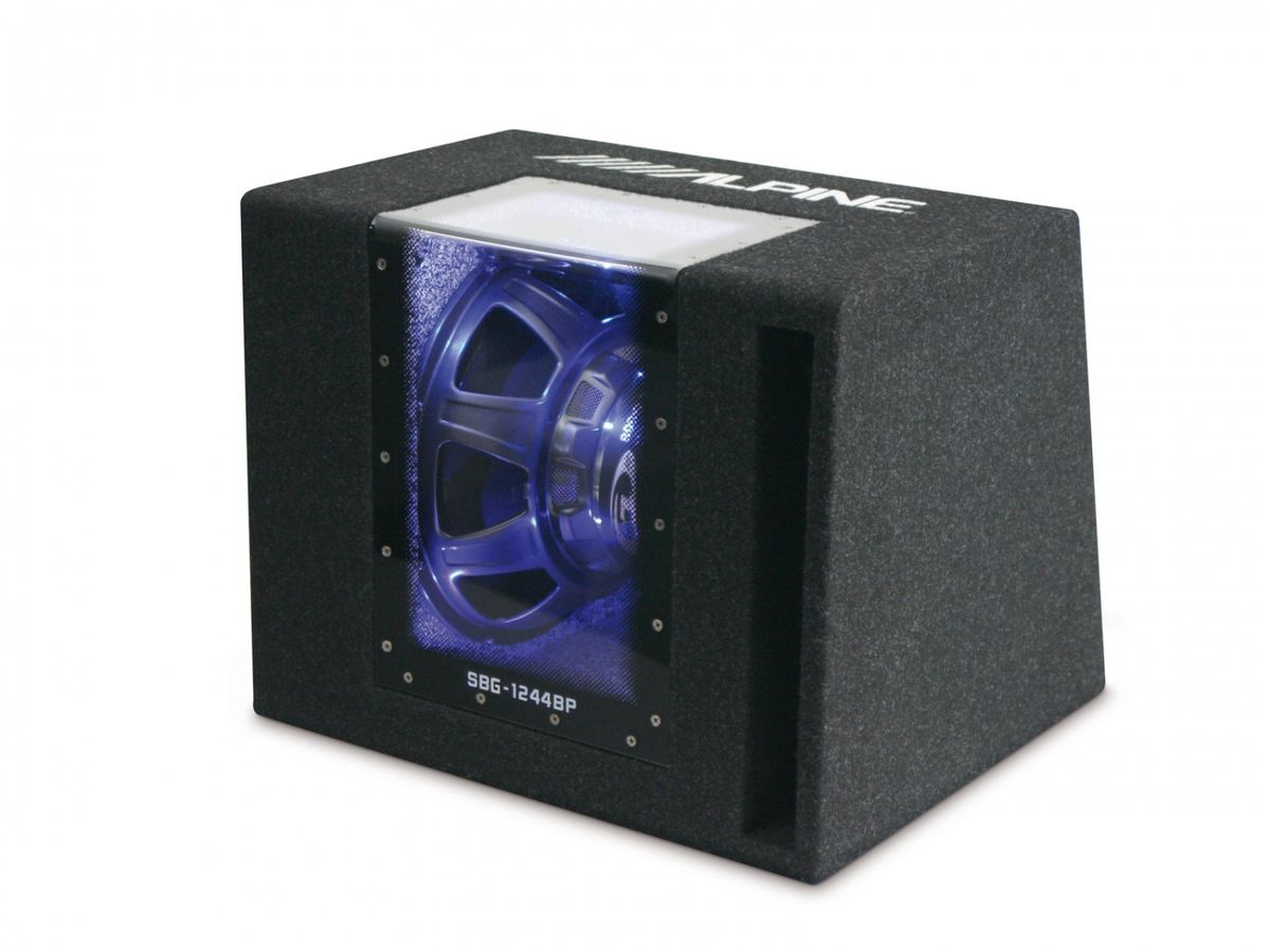 Alpine SBG1244BP 12" Subwoofer Båndpasskasse