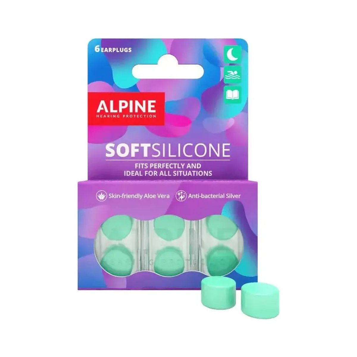 Alpine SoftSilicone 6-pack