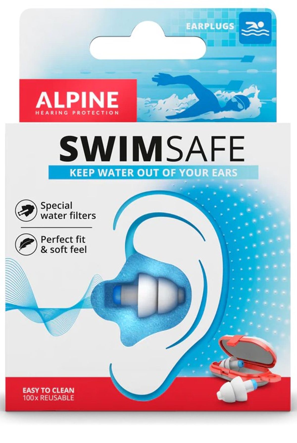 Alpine SwimSafe - Vandsports Ørepropper