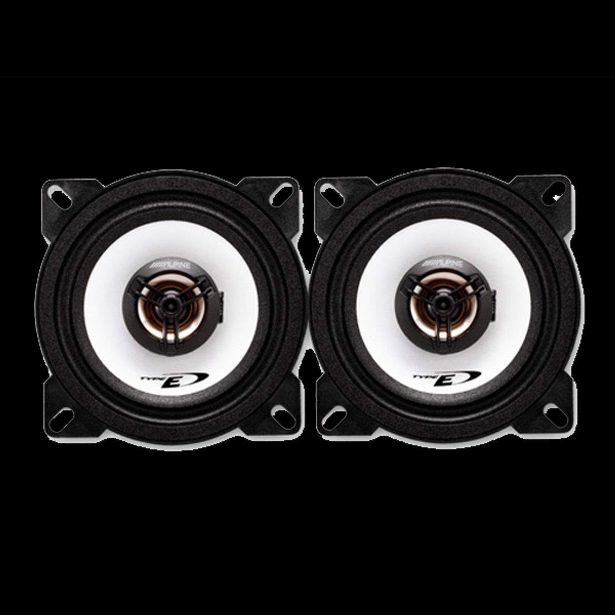 Alpine SXE-1025S 10 cm Højttalersæt Coaxial 2 vejs