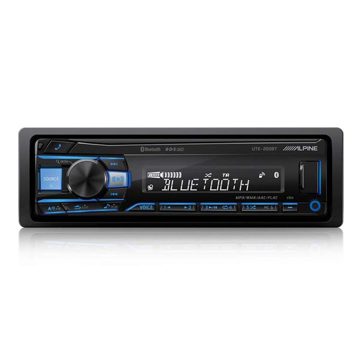 Alpine UTE-200BT tuner/ipod Bluetooth 2 line out