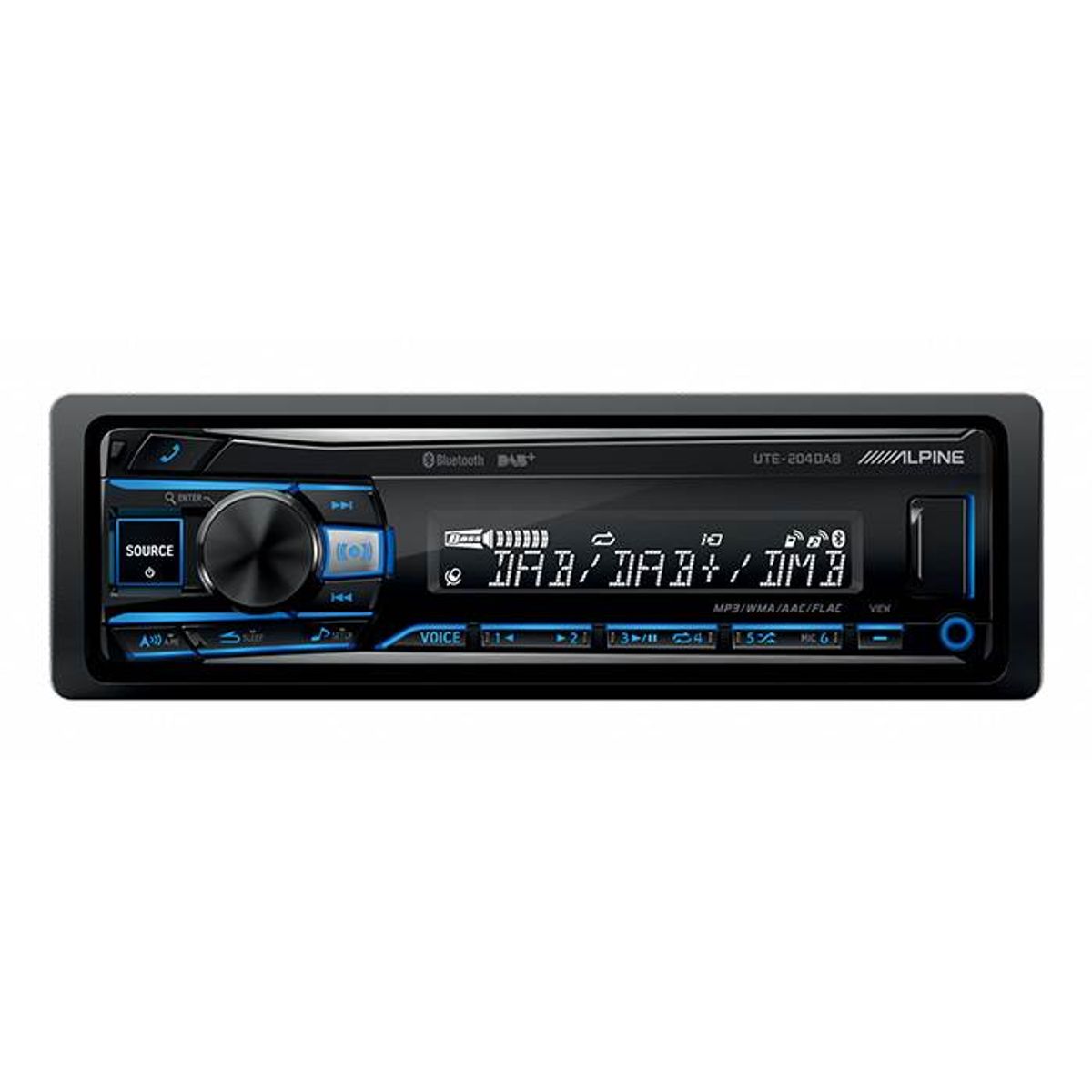 Alpine UTE-204DAB Turner/Ipod Bluetooth & DAB