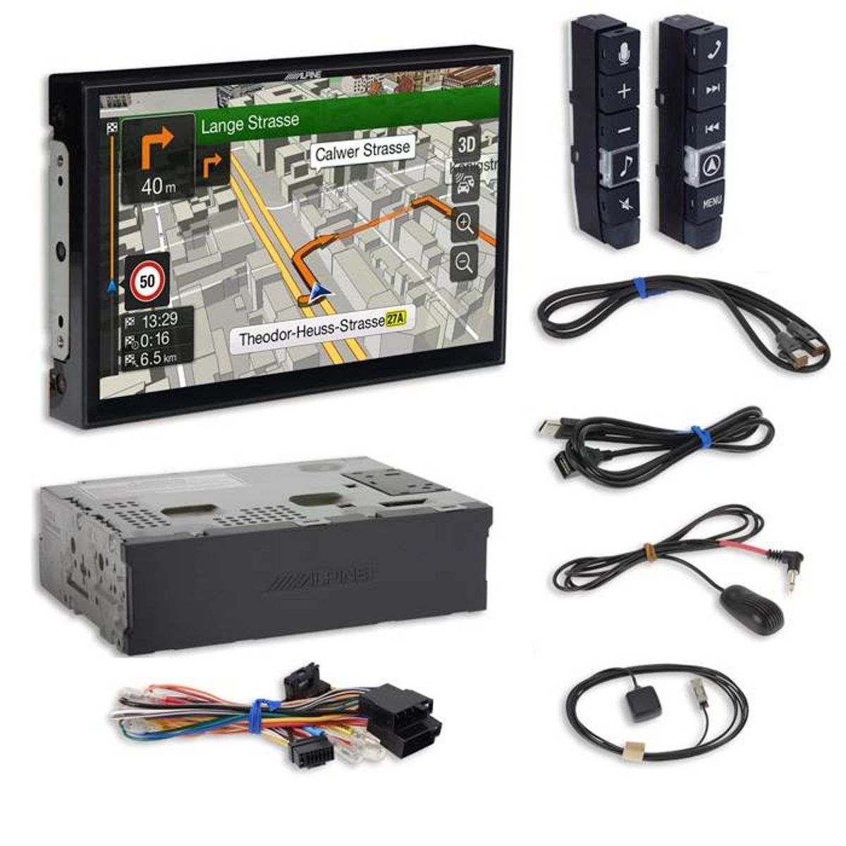 Alpine X901DF Freestyle 9" navigation