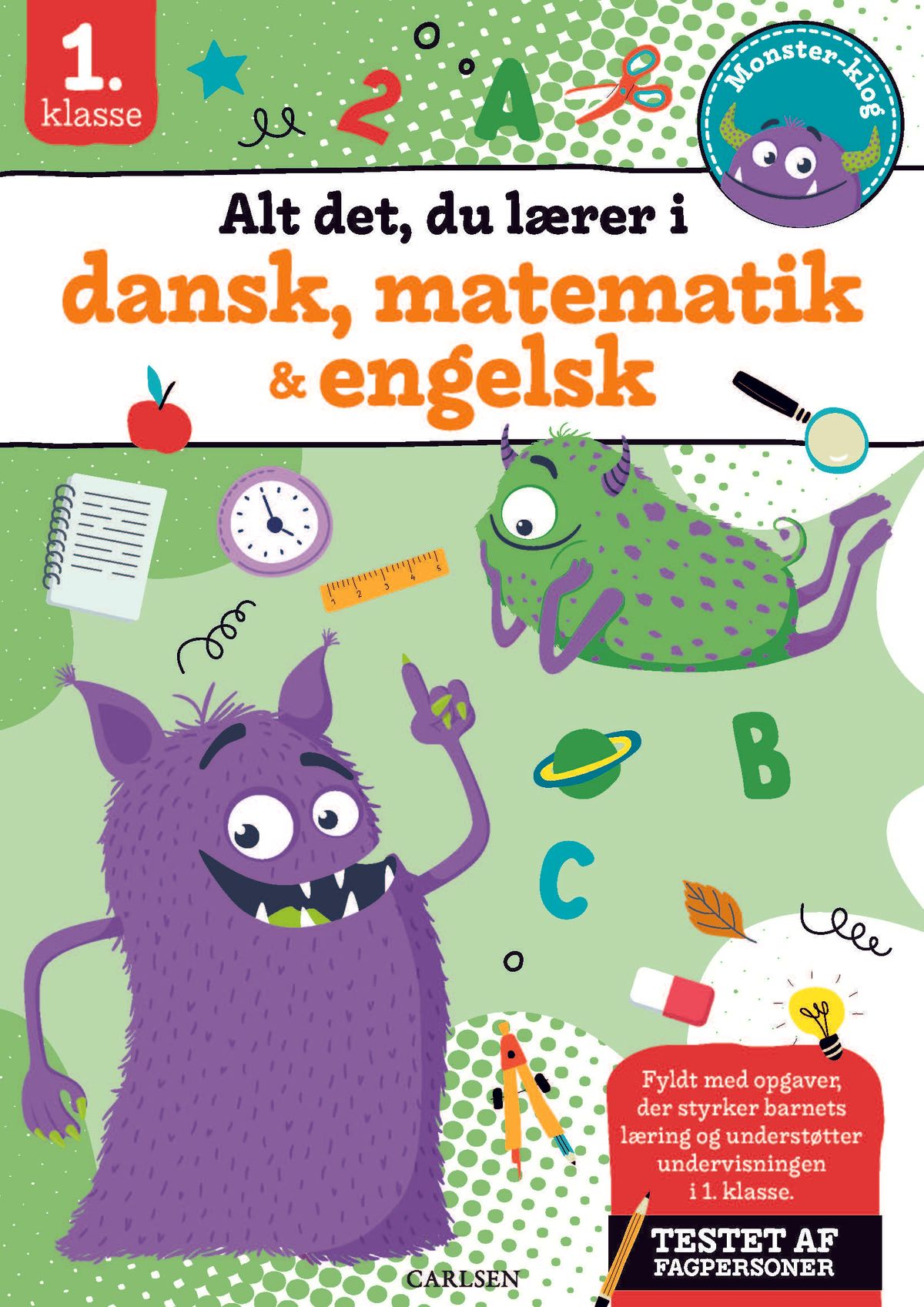 Alt det, du lærer i dansk, matematik & engelsk - 1. klasse