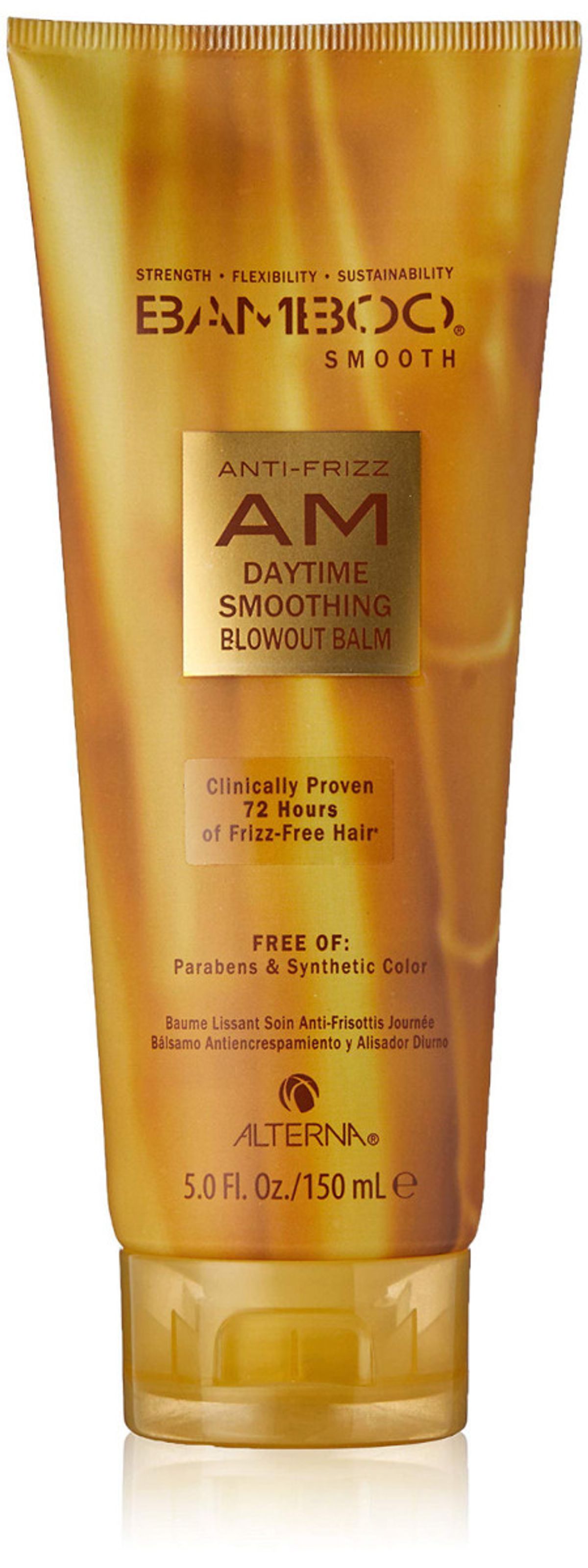 Alterna bamboo smooth anti-frizz AM daytime smoothing blowout balm 150ml