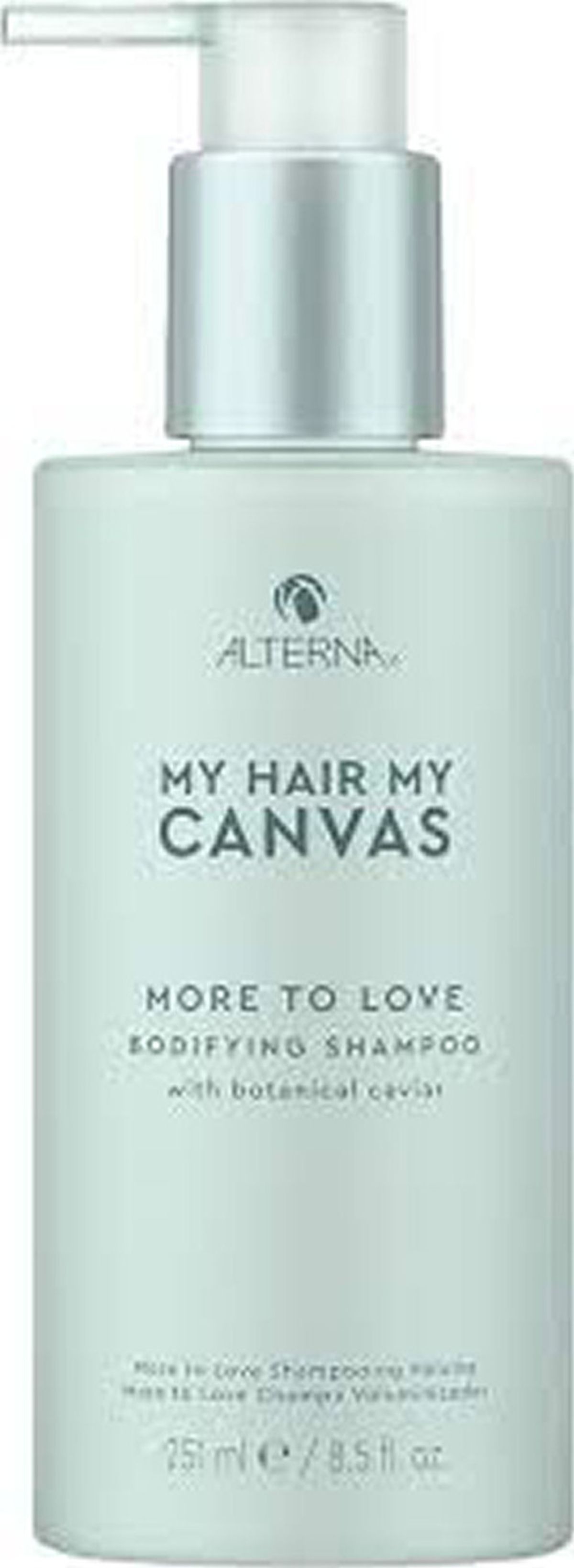 Alterna my hair my canvas more to love bodifying shampoo with botanical caviar 251ml