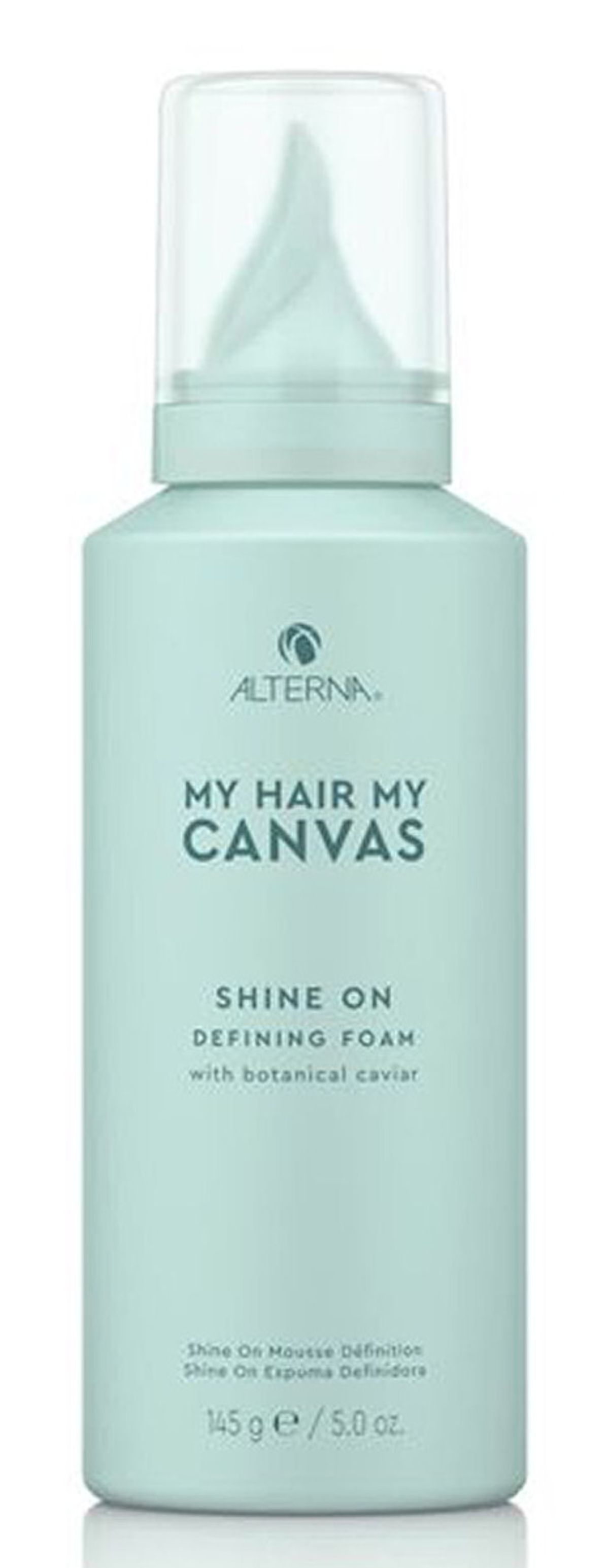 Alterna my hair my canvas shine on defining foam with botanical caviar 145g