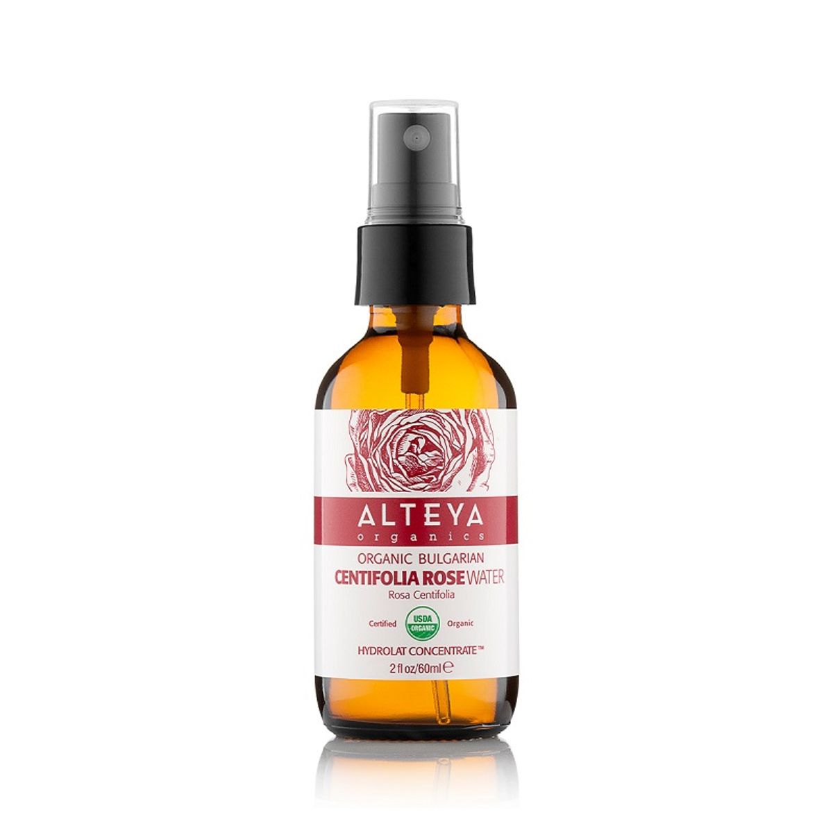 Alteya Organics - Centifolia Rose Water - Mini 60ml