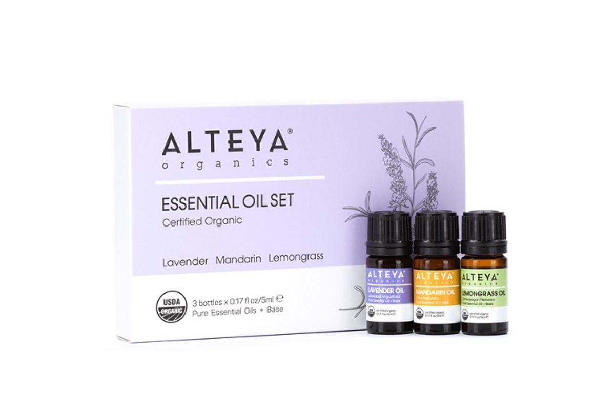 Alteya Organics - Økologisk Essentiel olier Pure Indulgence Gaveæske