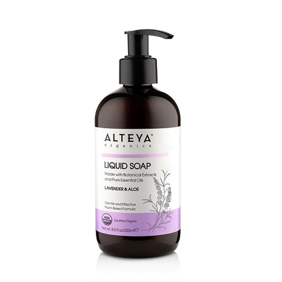 Alteya Organics - Økologisk Flydende Sæbe - Lavender & Aloe 250ml