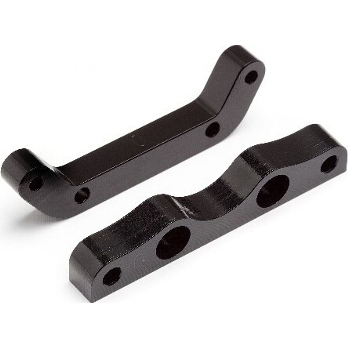 Alum.suspension Holder (0 Deg) 6061 Trophys (black - Hp101768 - Hpi Racing