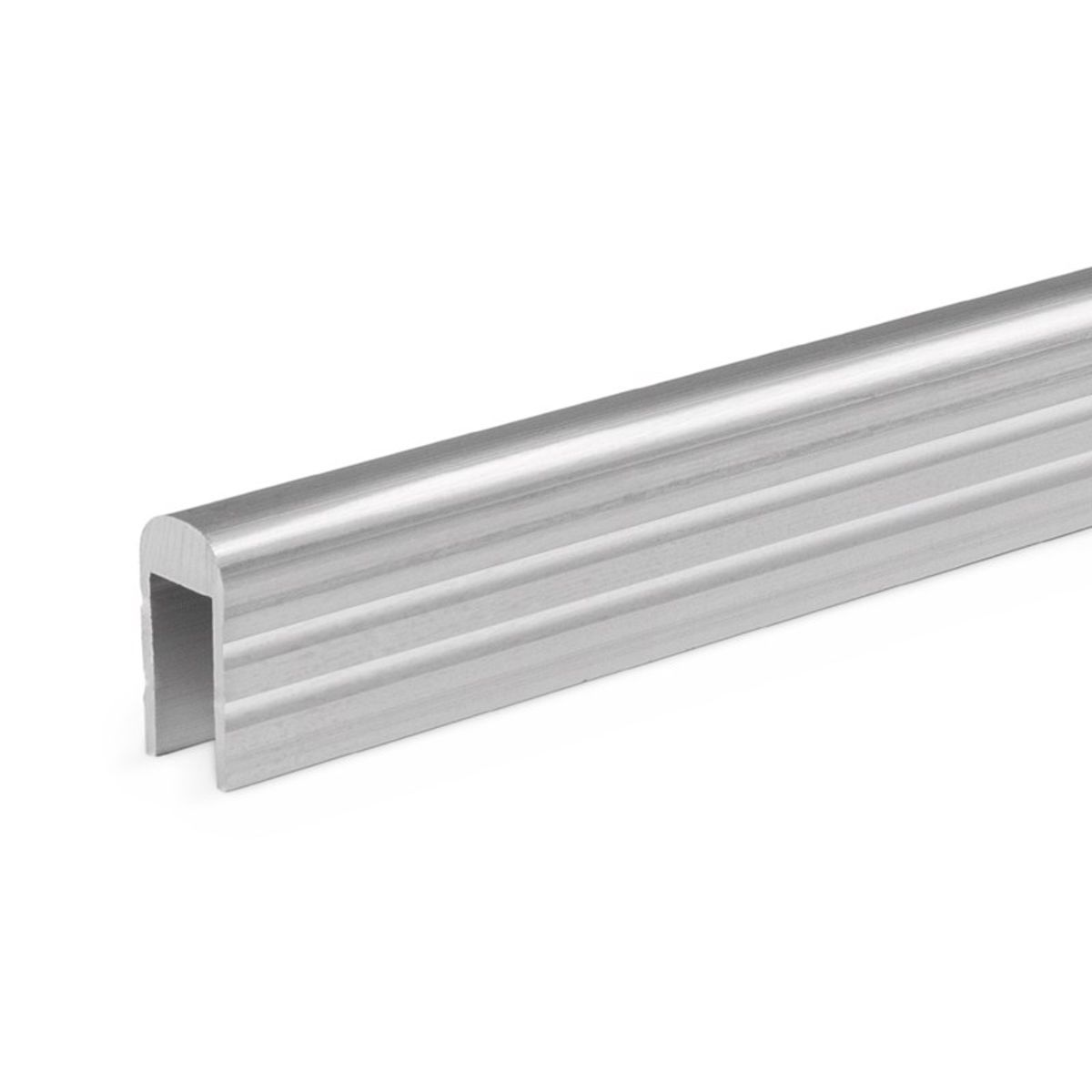 Aluminium capping with 4 mm radius for 7 mm material - Adam Hall Hardware - 4 Linear m.