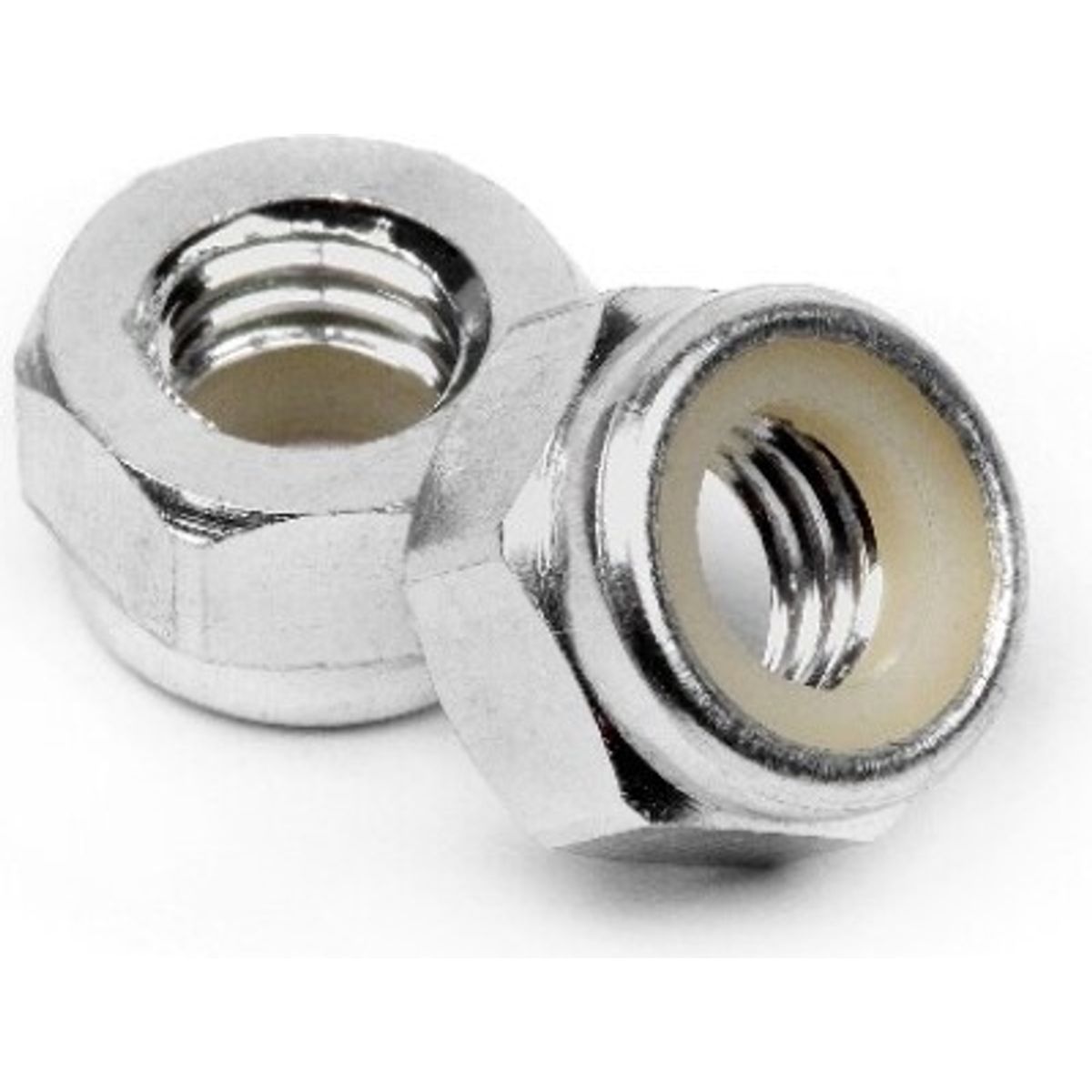 Aluminum Lock Nut M5 (silver/10pcs) - Hp95862 - Hpi Racing