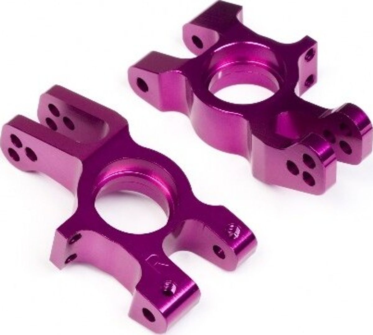 Aluminum Rear Hub (purple) - Hp66797 - Hpi Racing