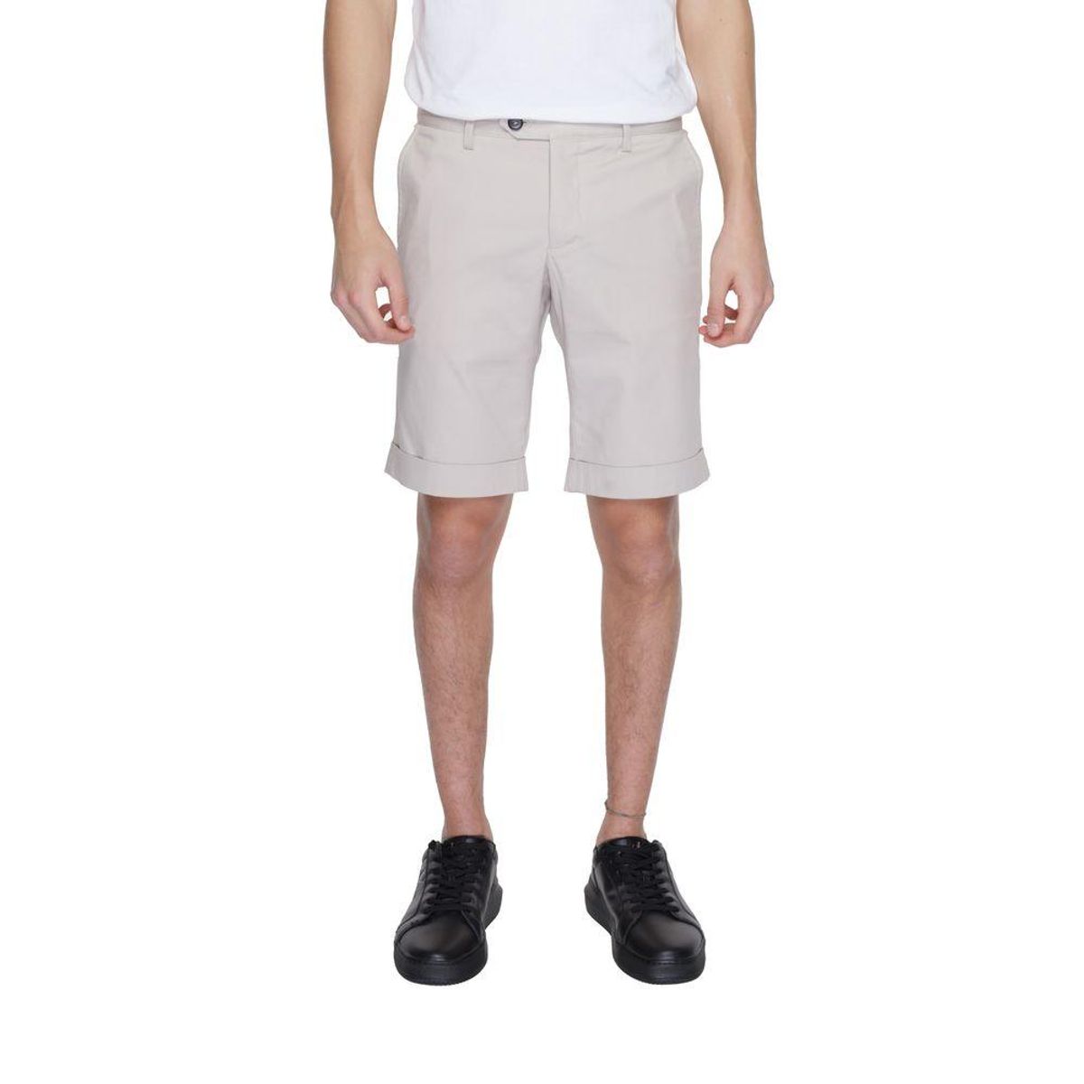 Alviero Martini Prima Classe Beige Cotton Short