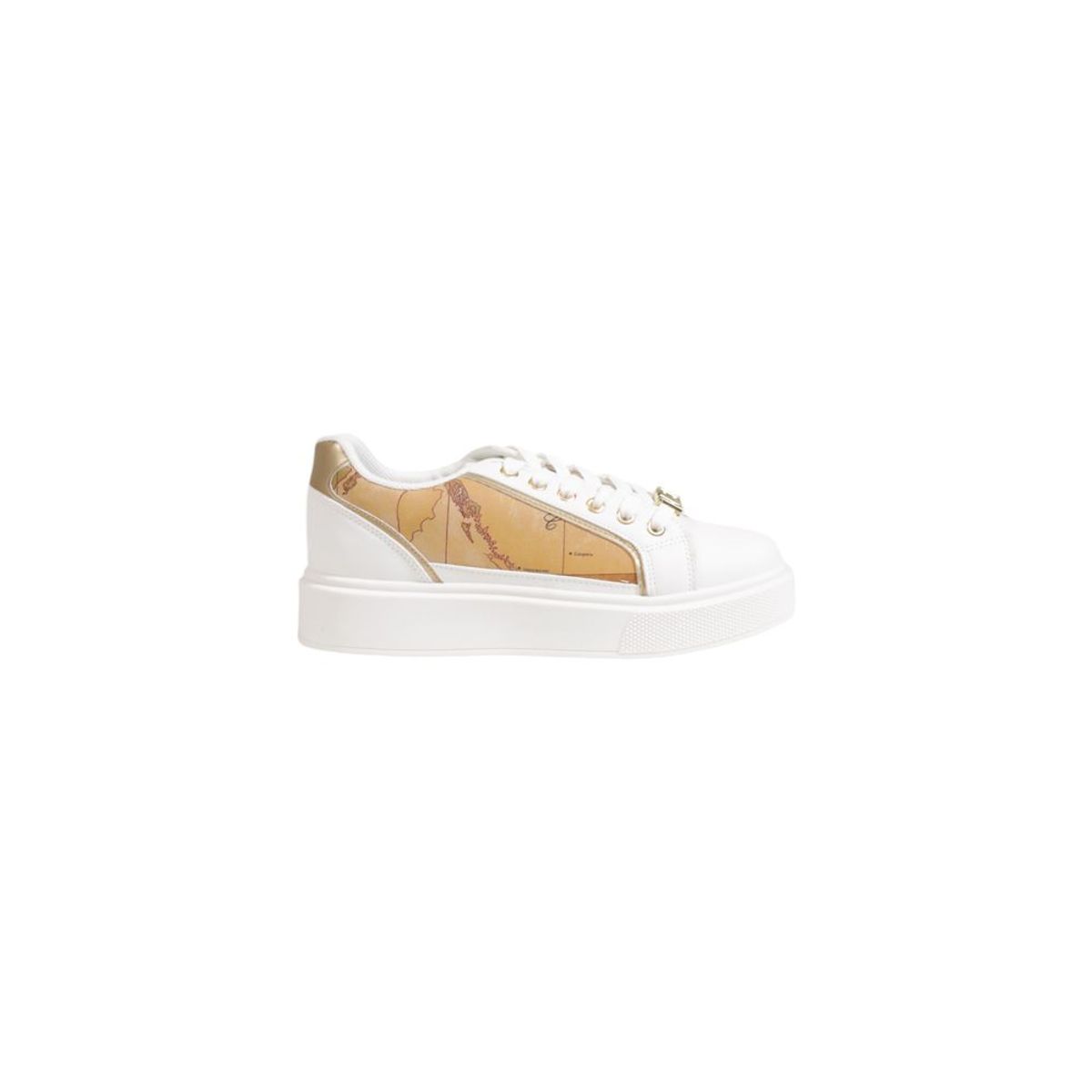 Alviero Martini Prima Classe White Polyethylene Sneakers