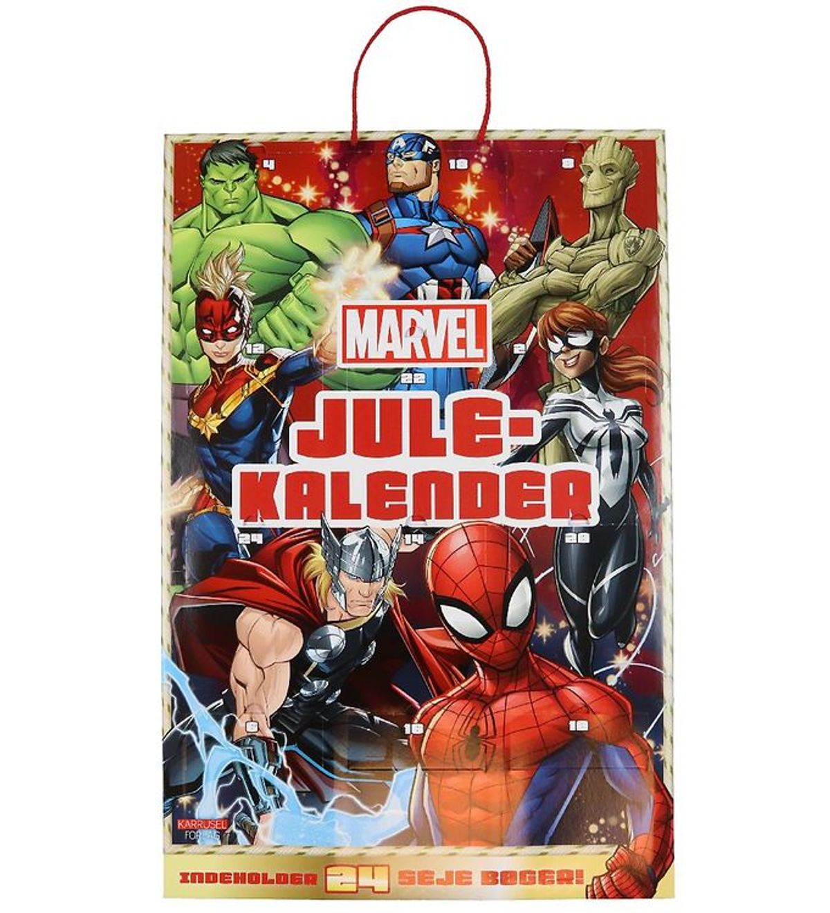 Alvilda Julekalender - Marvel - 24 Bøger